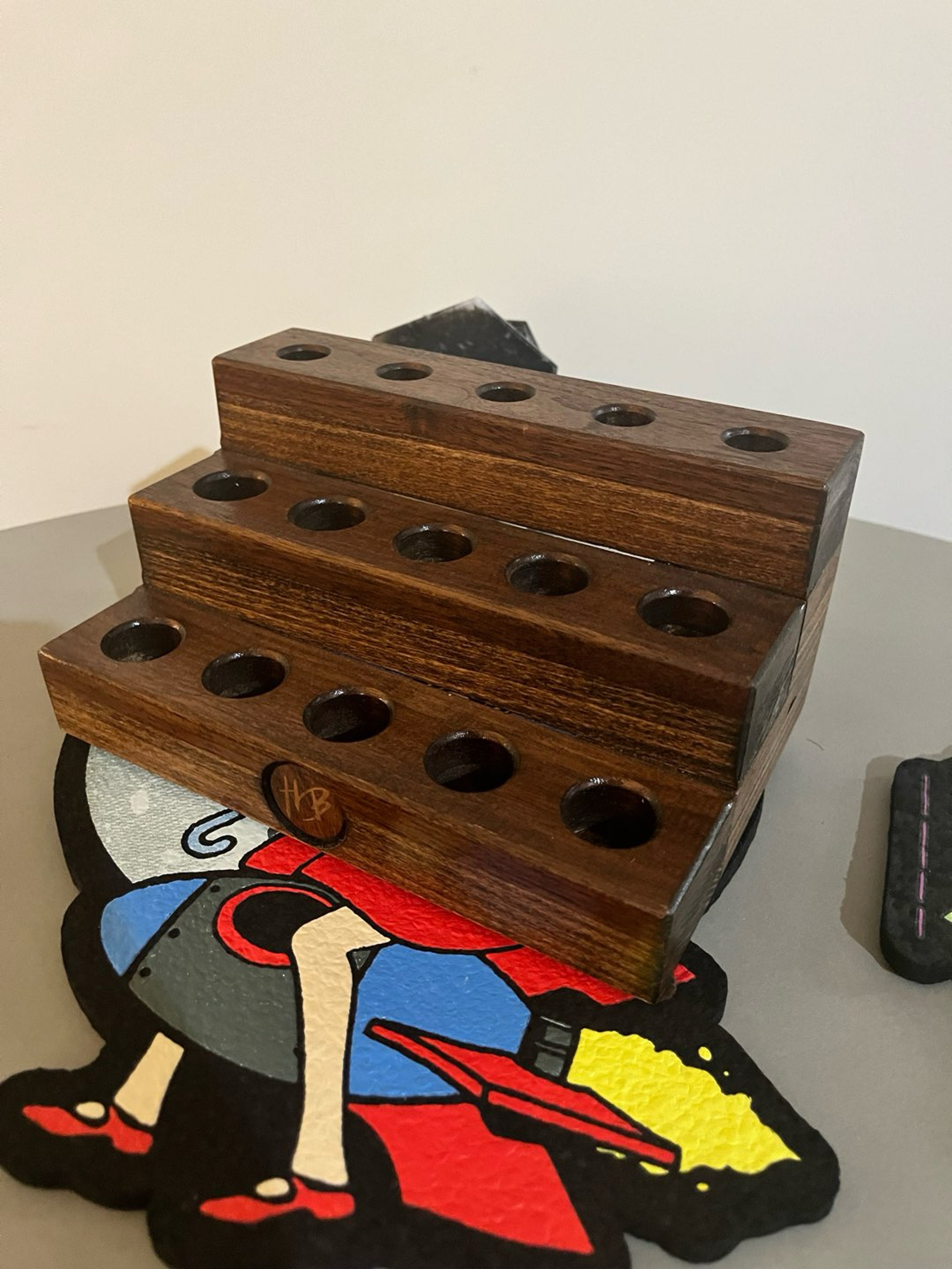HeadyBlok 15 Cap/Marble/etc. Stand/Display image 0
