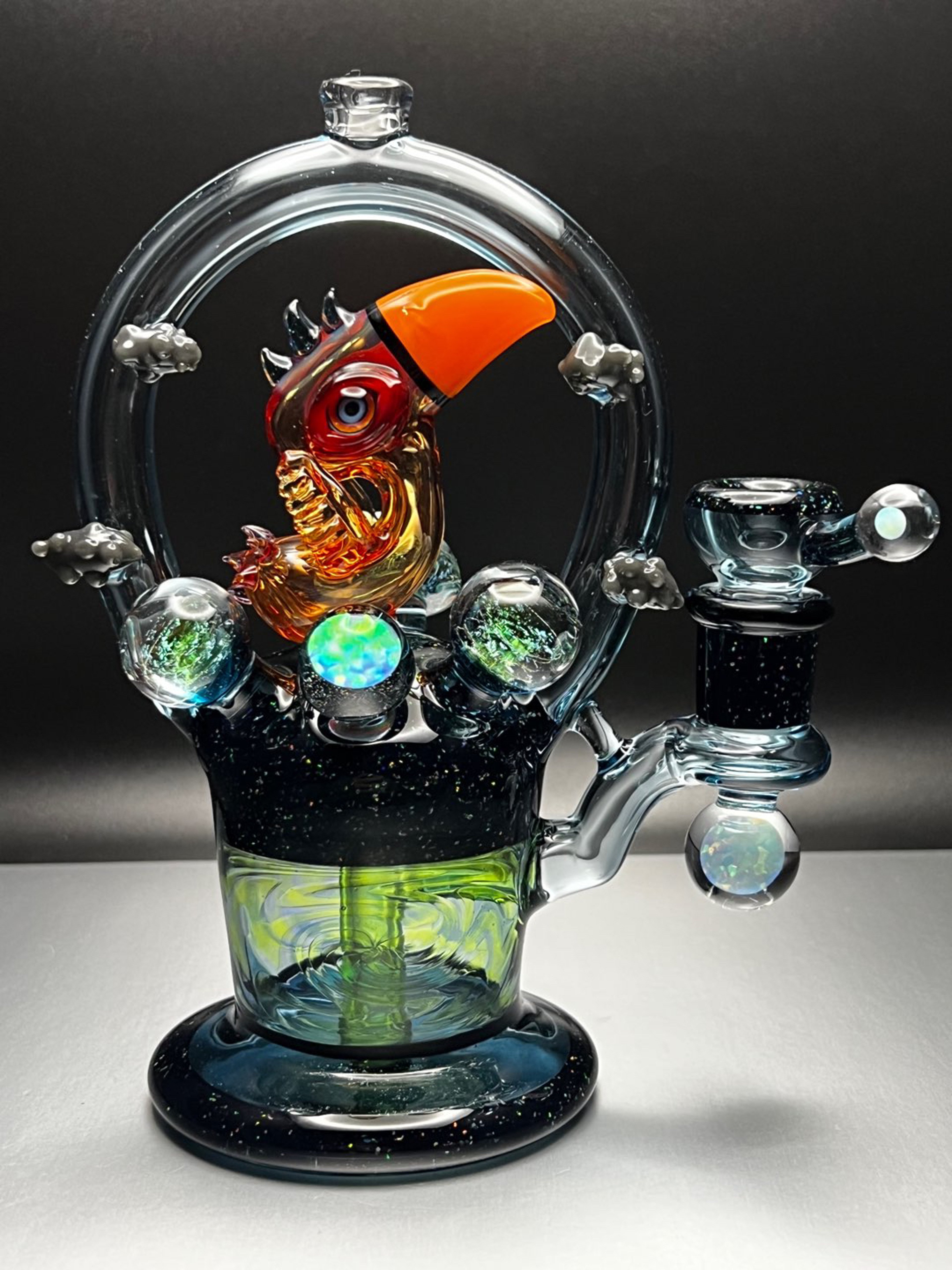 Preview pic of RJ glass night themed hollow foot