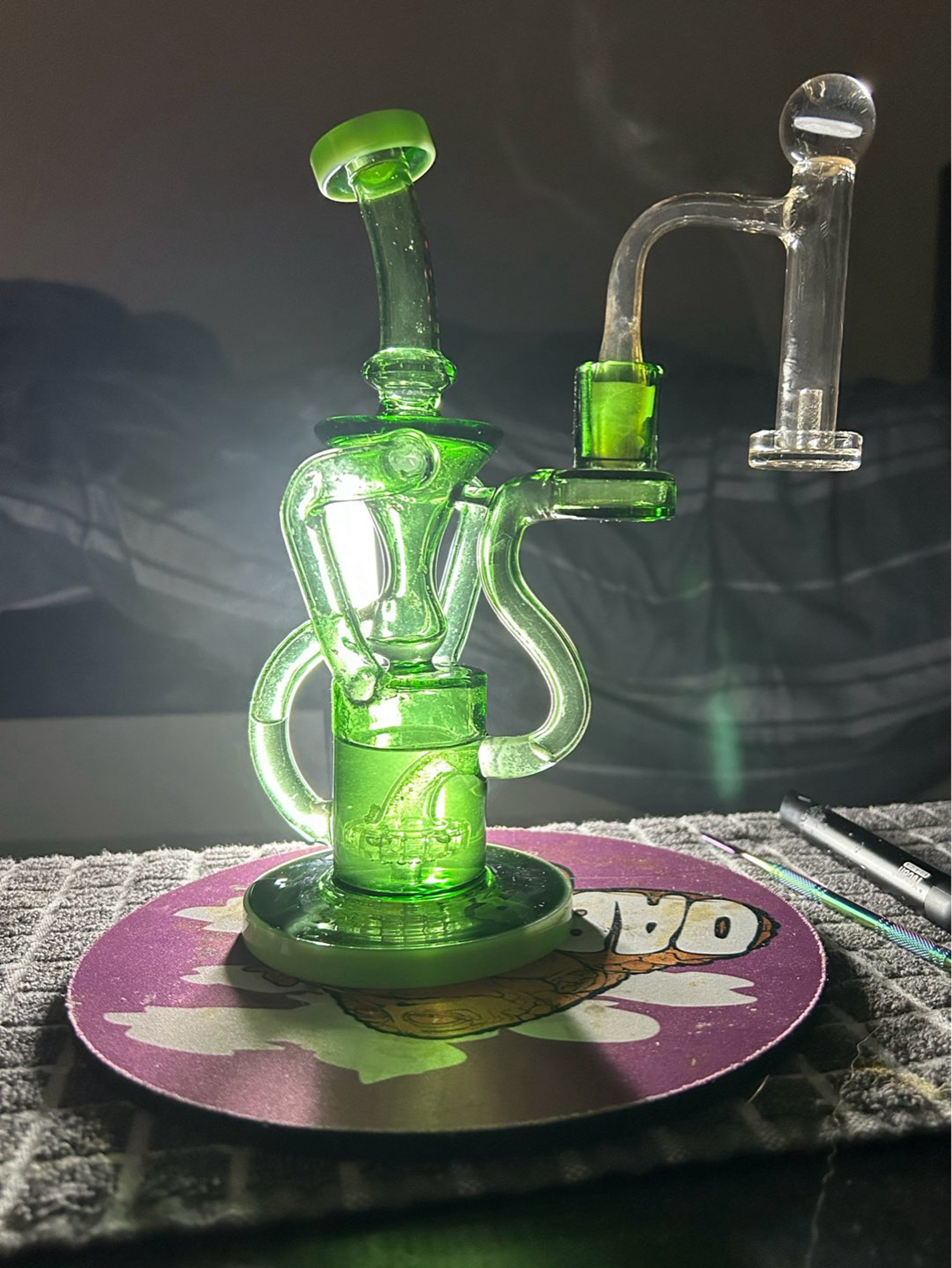 Cheech Tornado dab rig PRICE DROP image 0