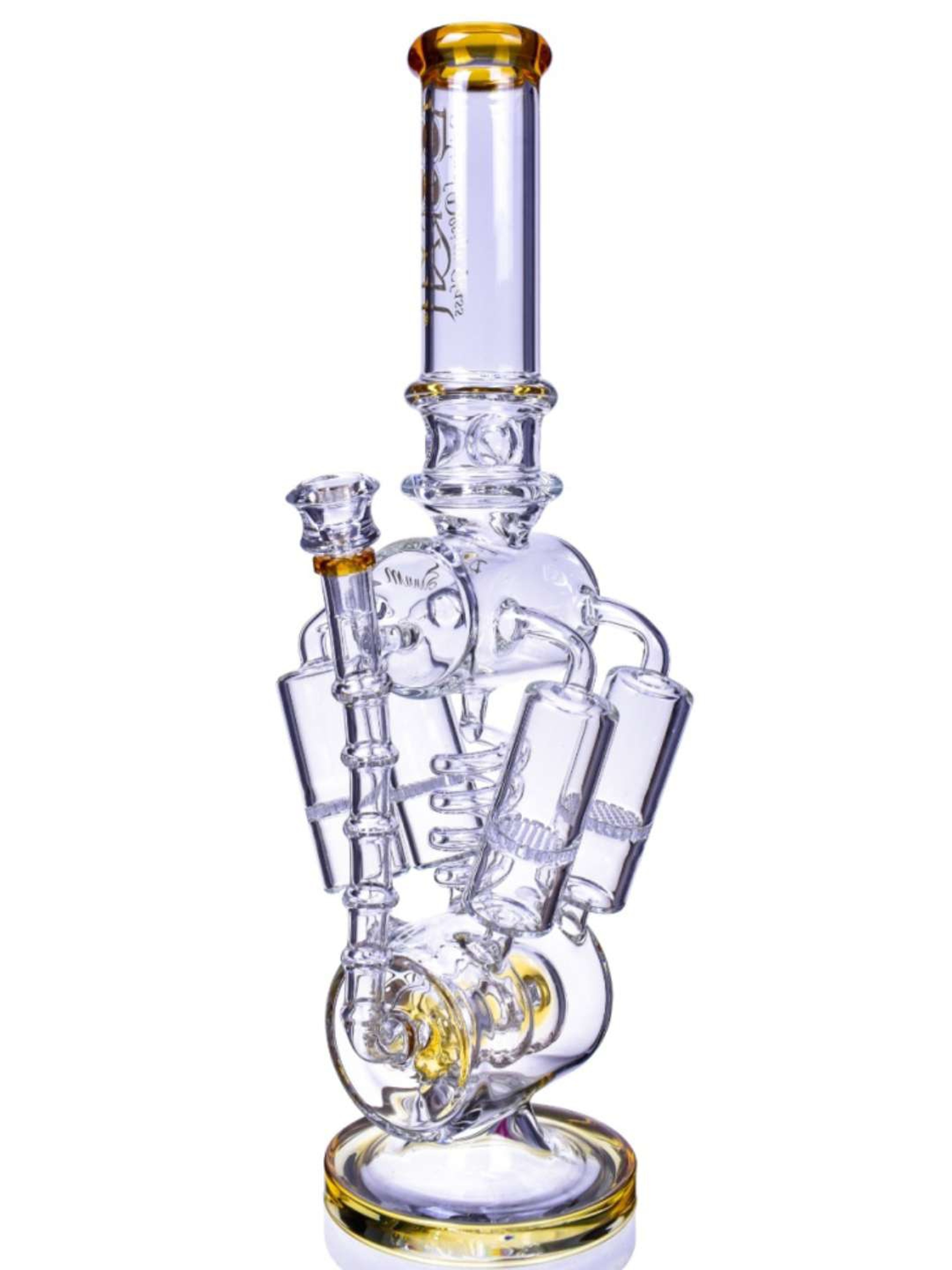 Lookah Heavy Thick Glass Recycler Rig image 0