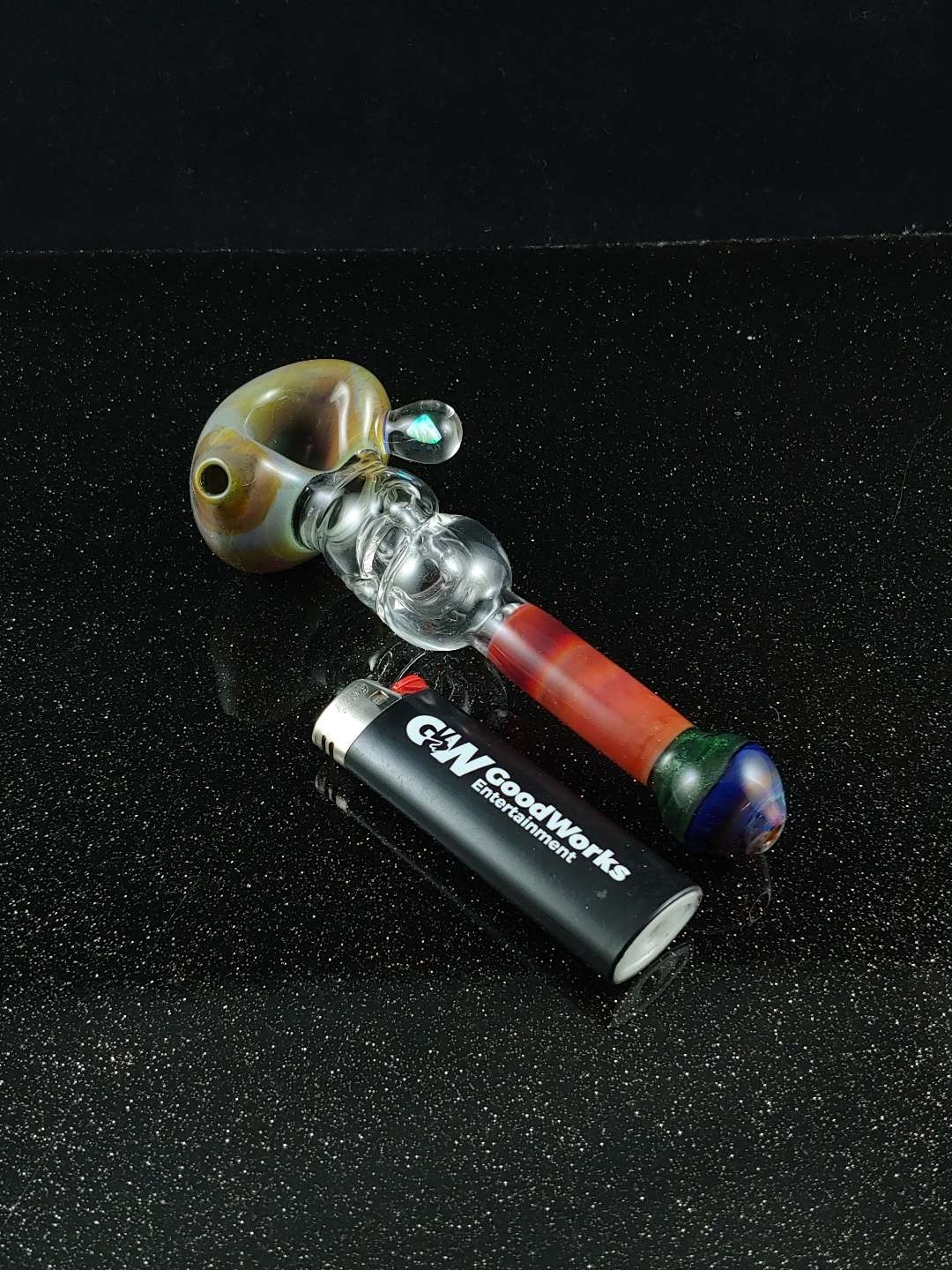 Fo Glass Spoon Pipe image 0