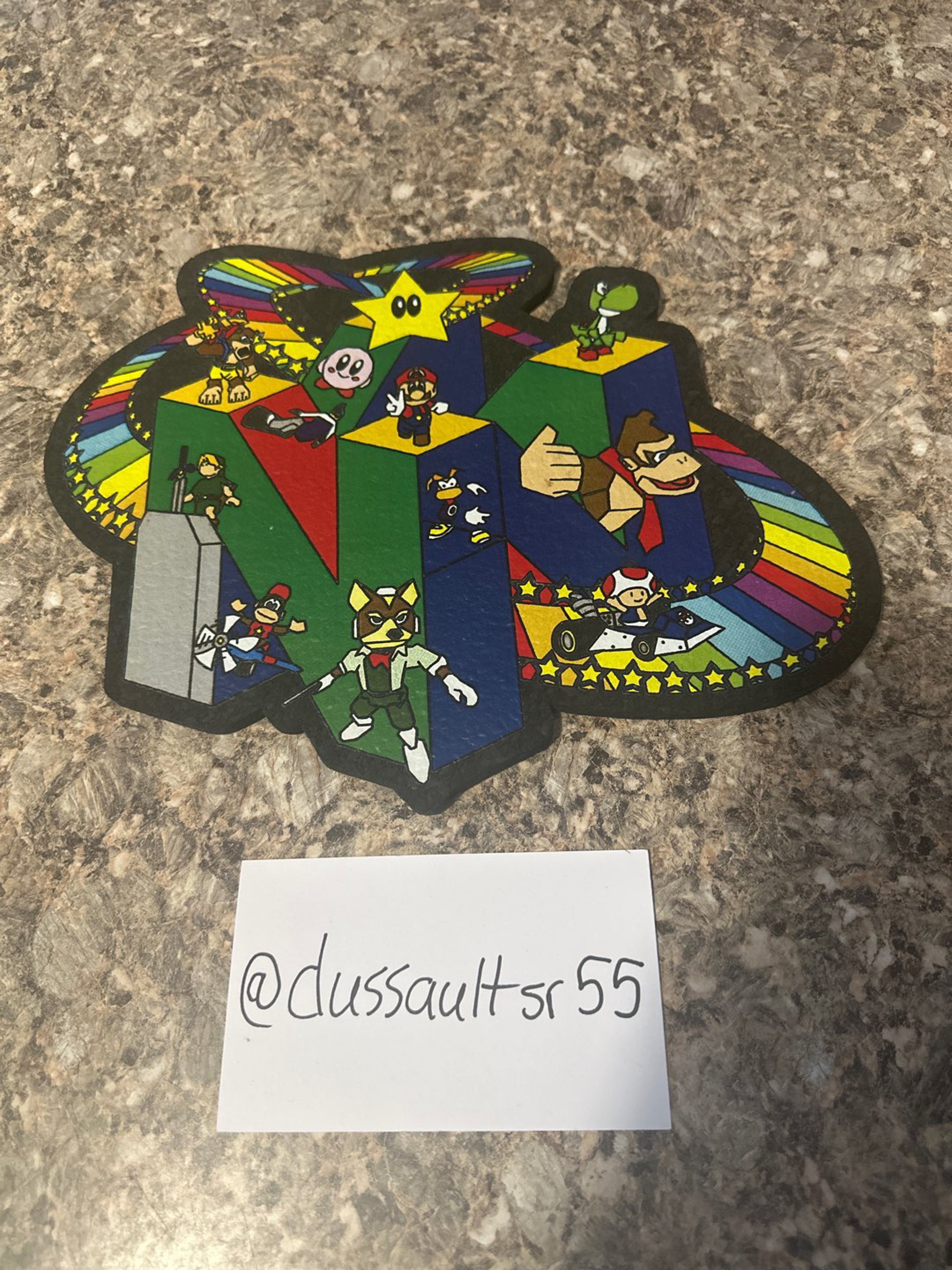 KingDesigns26 Smash Bros Moodmat image 0