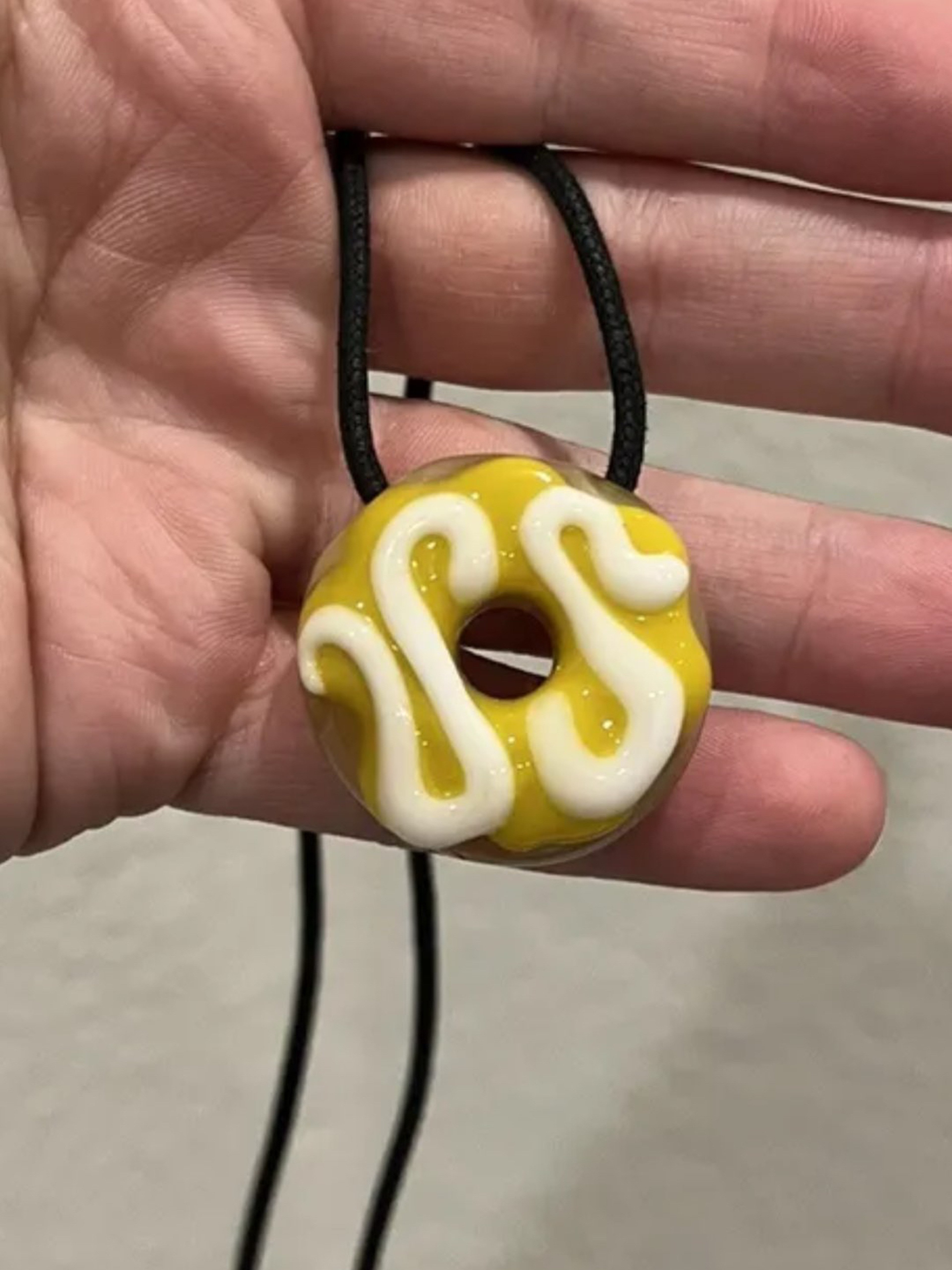 Kgb mini donut pendant image 0