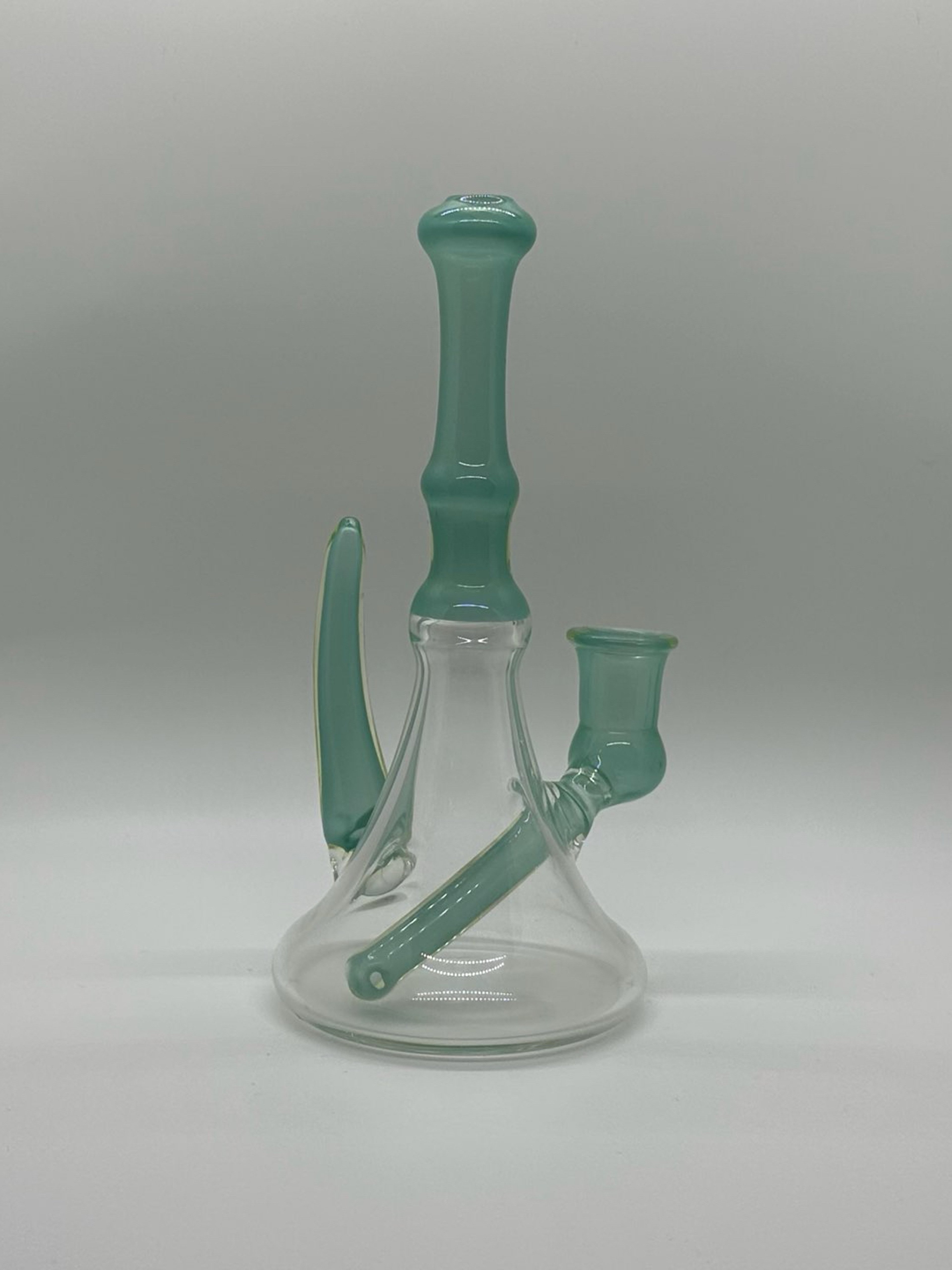 14mm Green Horned Dab Rig image 0