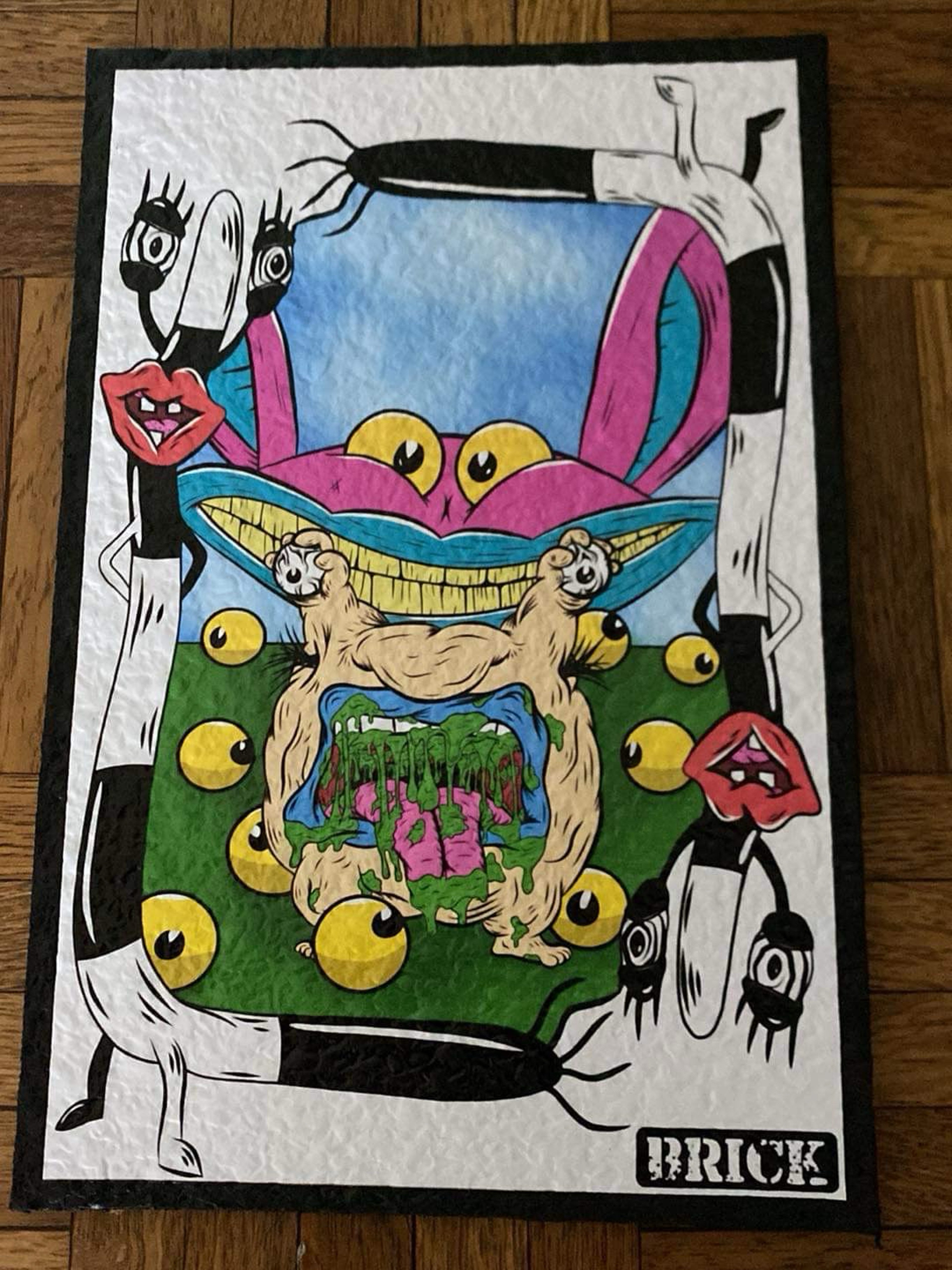 Preview pic of Le-20ahh real monsters  collab mat