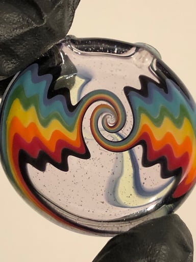 Preview pic of Zeeny Glass x Chinky Glass Collab Hollow Pendant