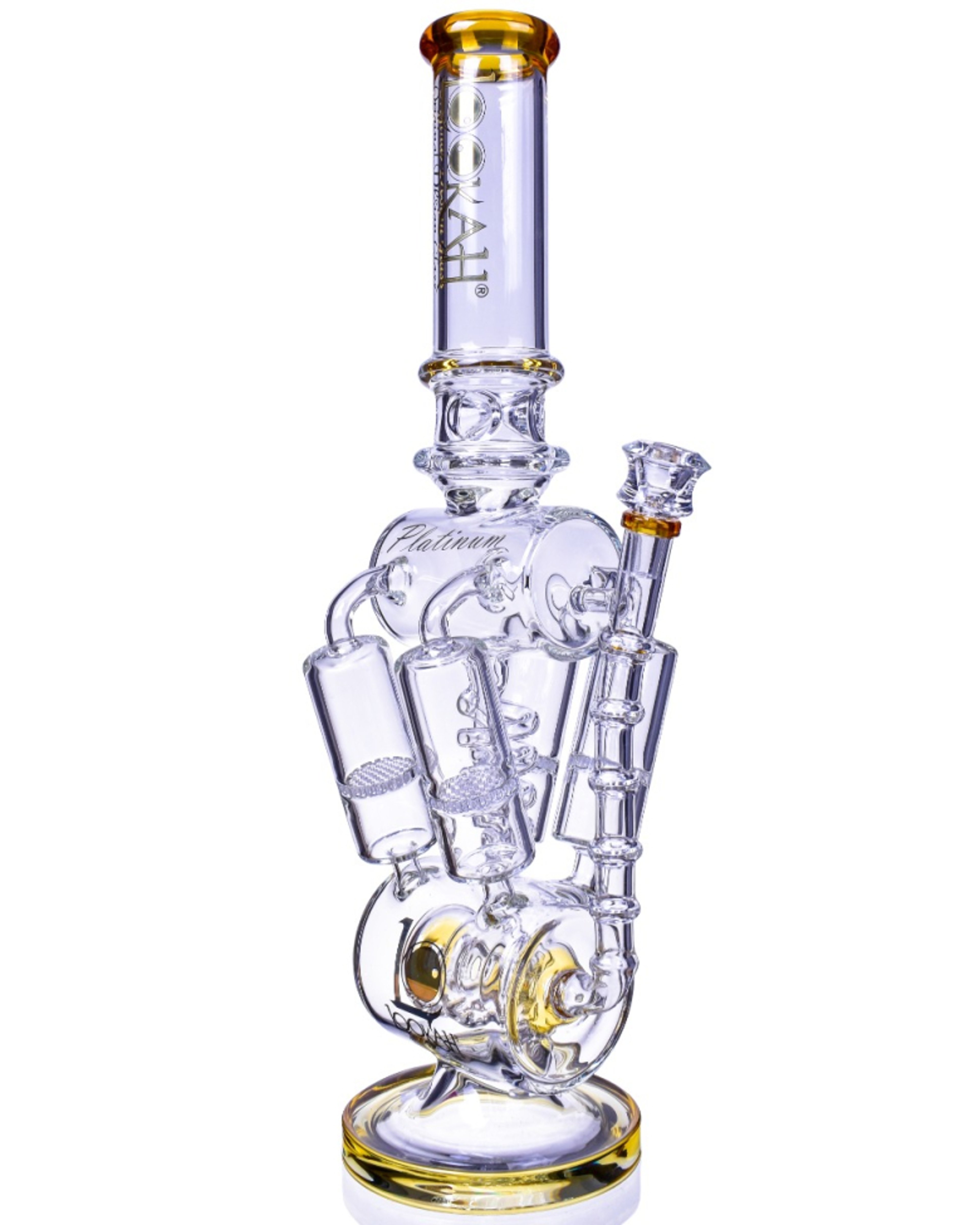 Lookah Heavy Thick Glass Recycler Rig image 0