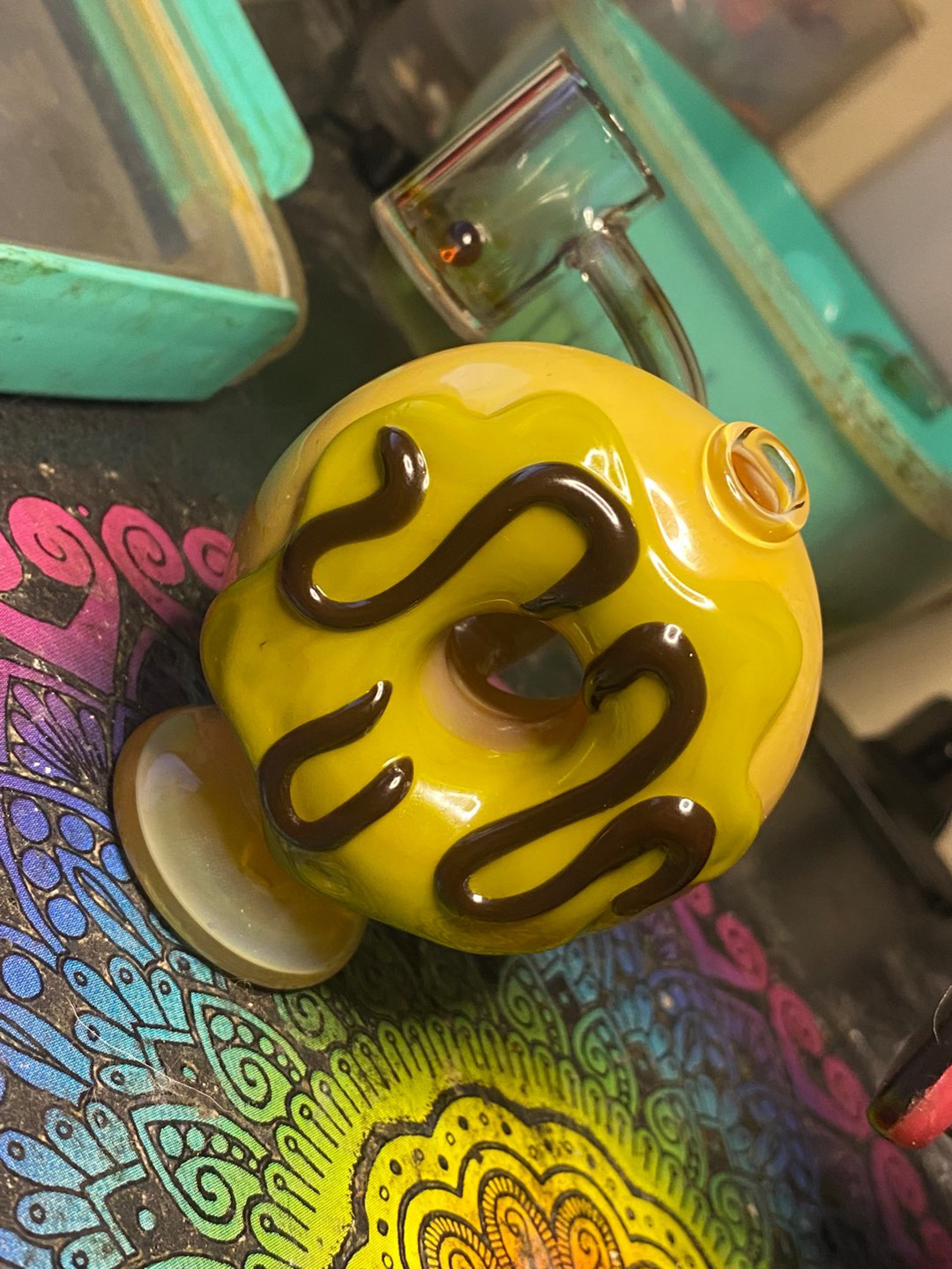 KGB maple frosted donut rig image 0