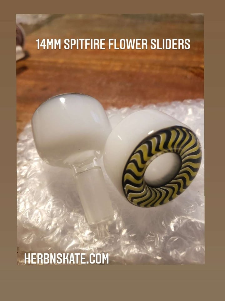 🔥J Worthington Spitfire Flower Sliders 14mm