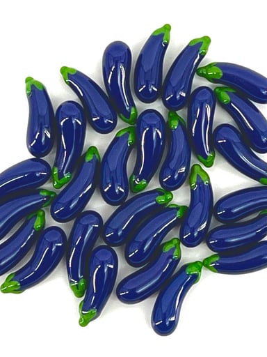 Preview pic of Eggplant pillar by Snoopy Glass