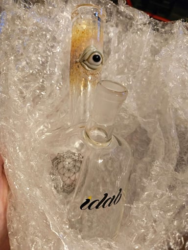 Preview pic of Custom Fumed Eye GHOST X IDAB 14mm 45° Henny Bottle