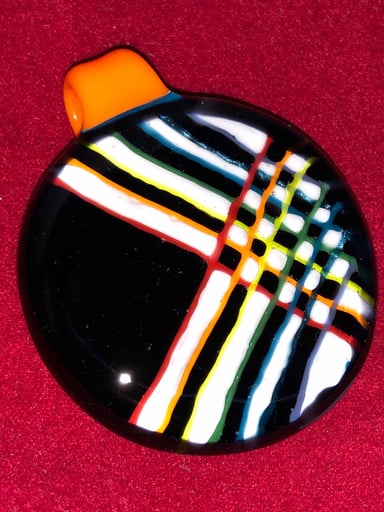 Preview pic of Robo Glass Optical Illusion Pendant