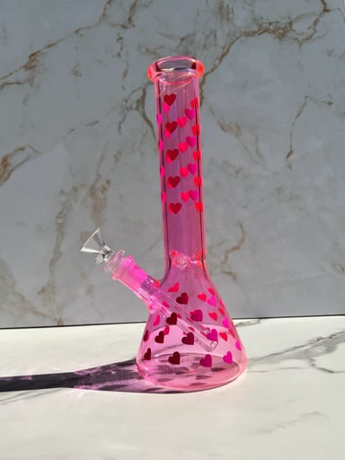 Preview pic of Pink heart bong