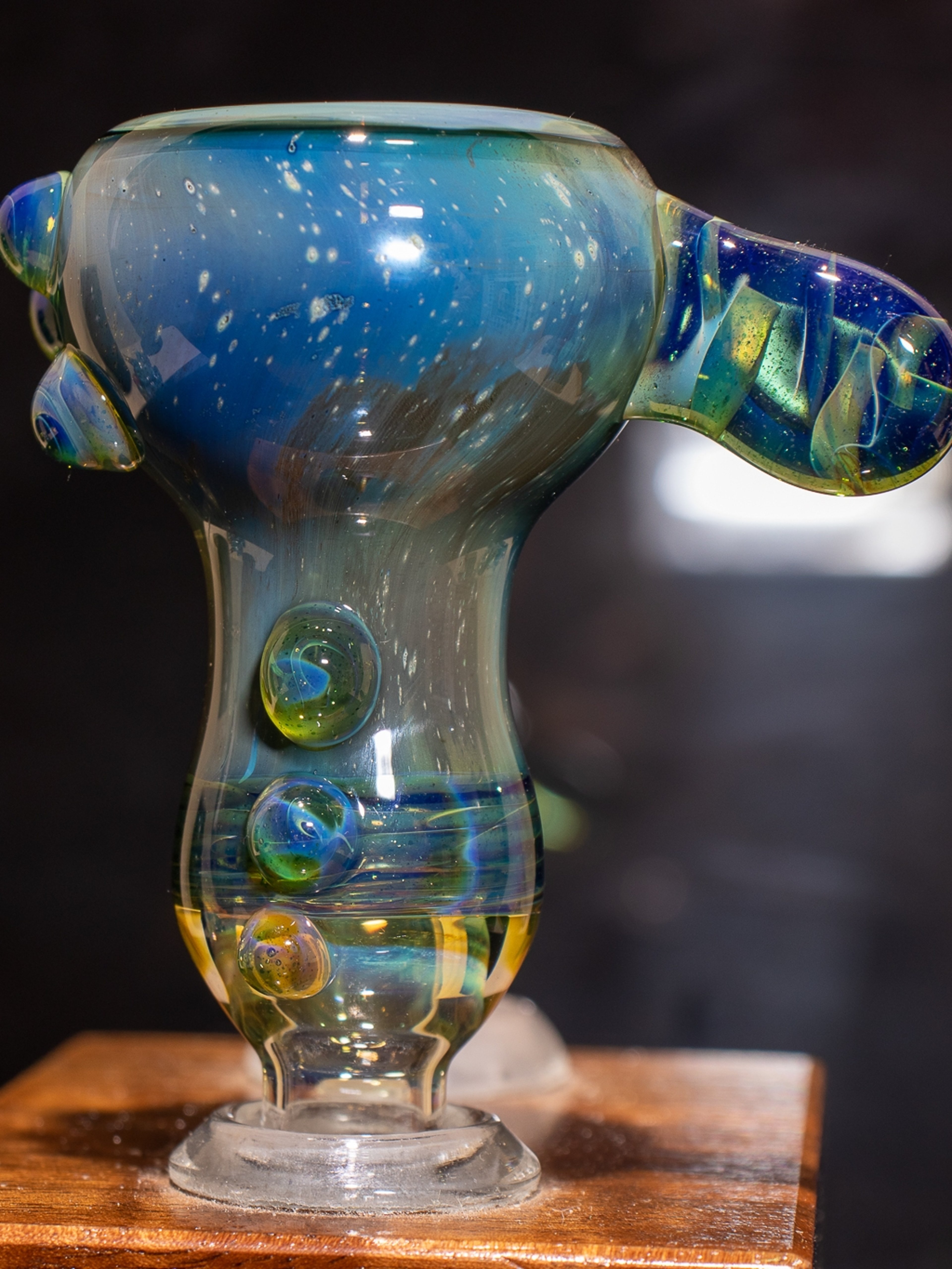 Fumed Galaxy 14mm Glass Slide #2 image 0