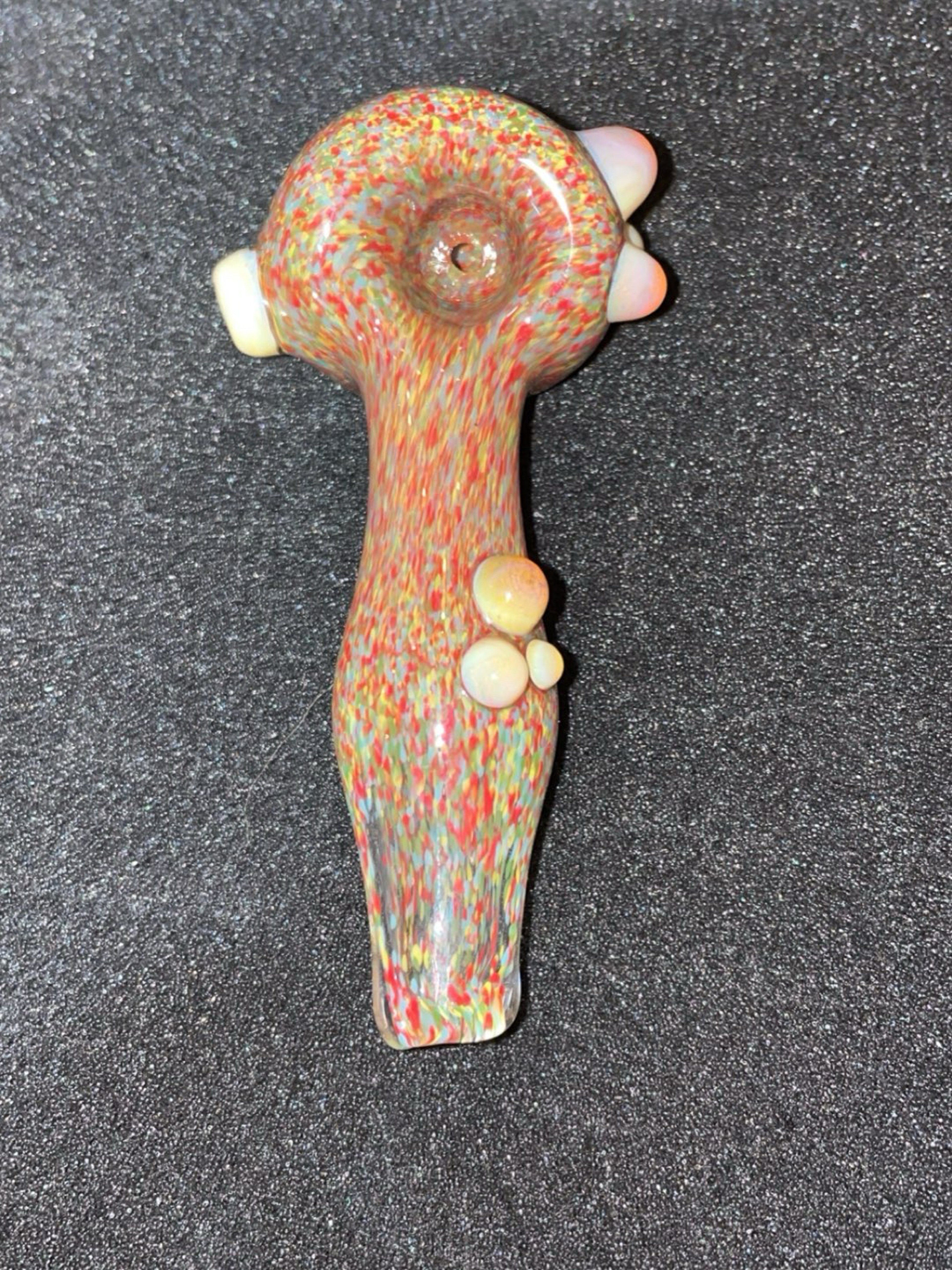 Preview pic of Multi-colored frit pipe with raised carb