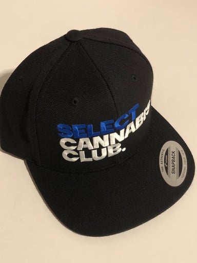 Preview pic of Select SnapBack Hat Black One Size Fits Most