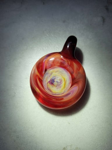 Preview pic of Ruby Chaos w/UV Chaos Center Pendant