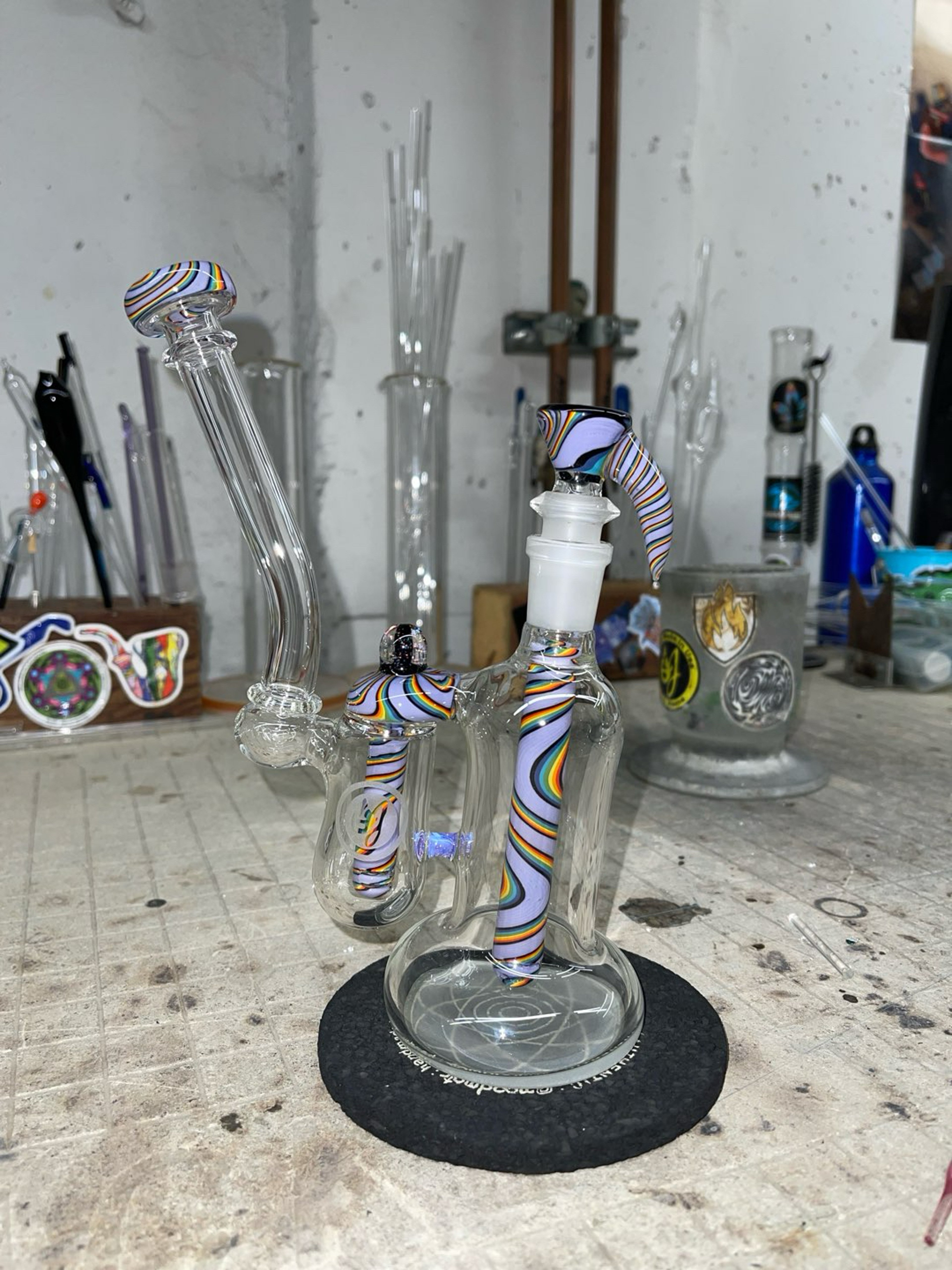 Dub bub wisteria rainbow 9” tall image 0