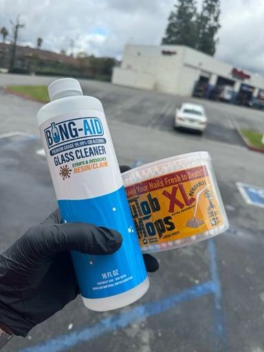 Preview pic of Bong iso/ glob mops bendables dab cleaner