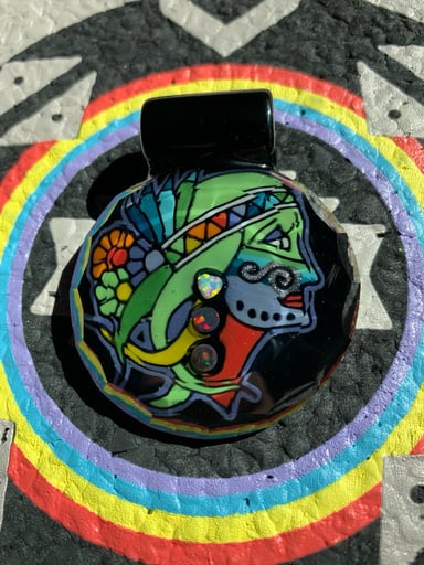 Preview pic of Kevin Murray faceted princess pendant