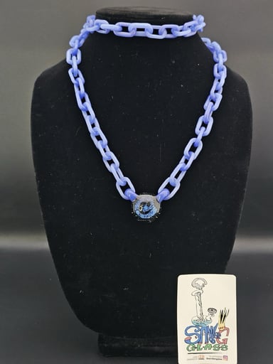 Preview pic of Cookies Sandberg Glass Heady Pendant and Necklace