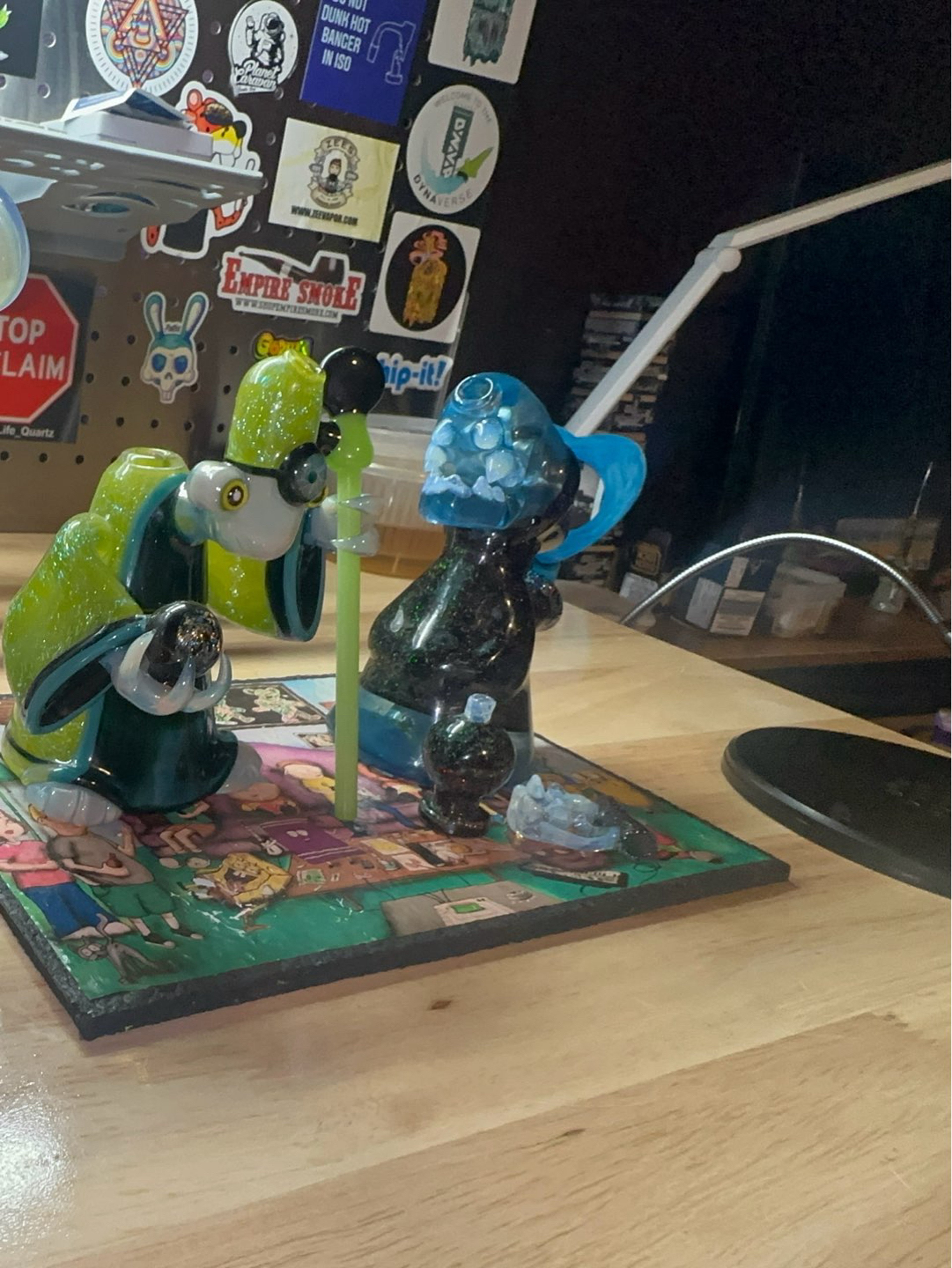 freek/mongrel/enuff w/cap and pendent (chubby gill rig got sold seperate) image 0