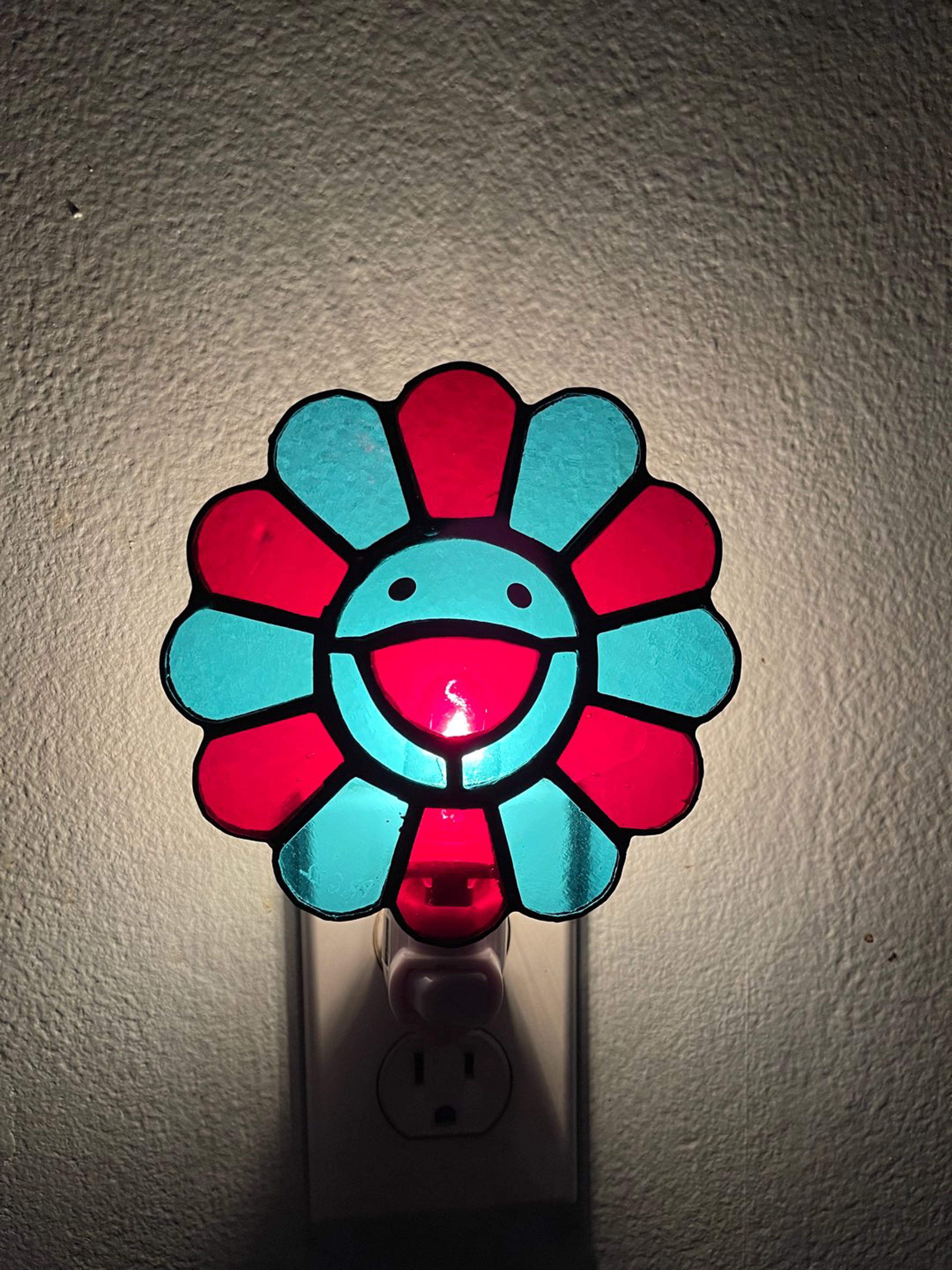 Murakami Stained Glass Night Light image 0