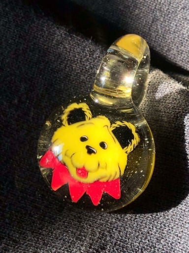 Preview pic of Grateful Dead Dancing Bear Serum Pendant