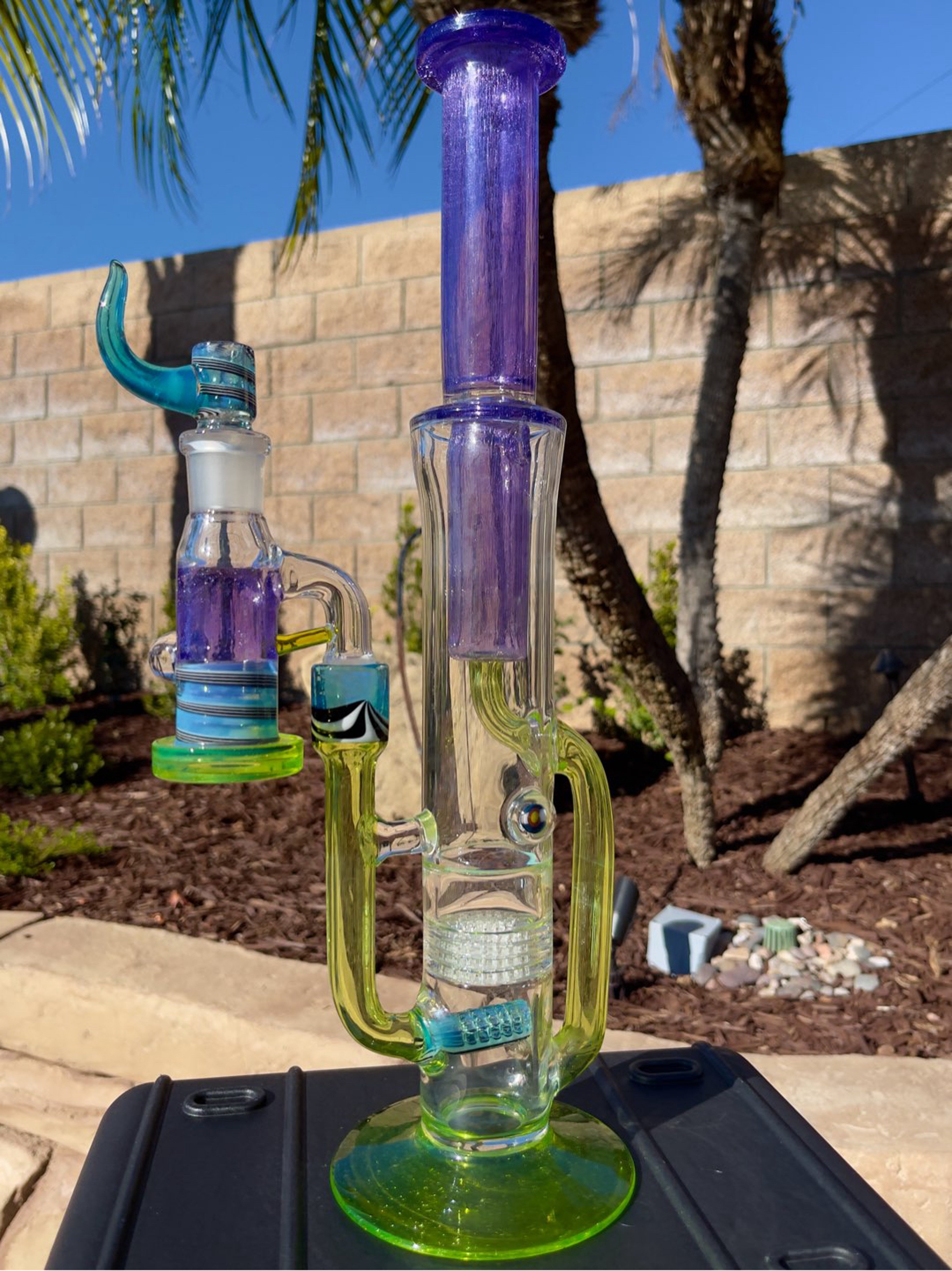 Preview pic of Symbiartic Fully Worked GCTK Tube + Fully Worked Dry Ash Catcher + Fully Worked Slide + DimeBag