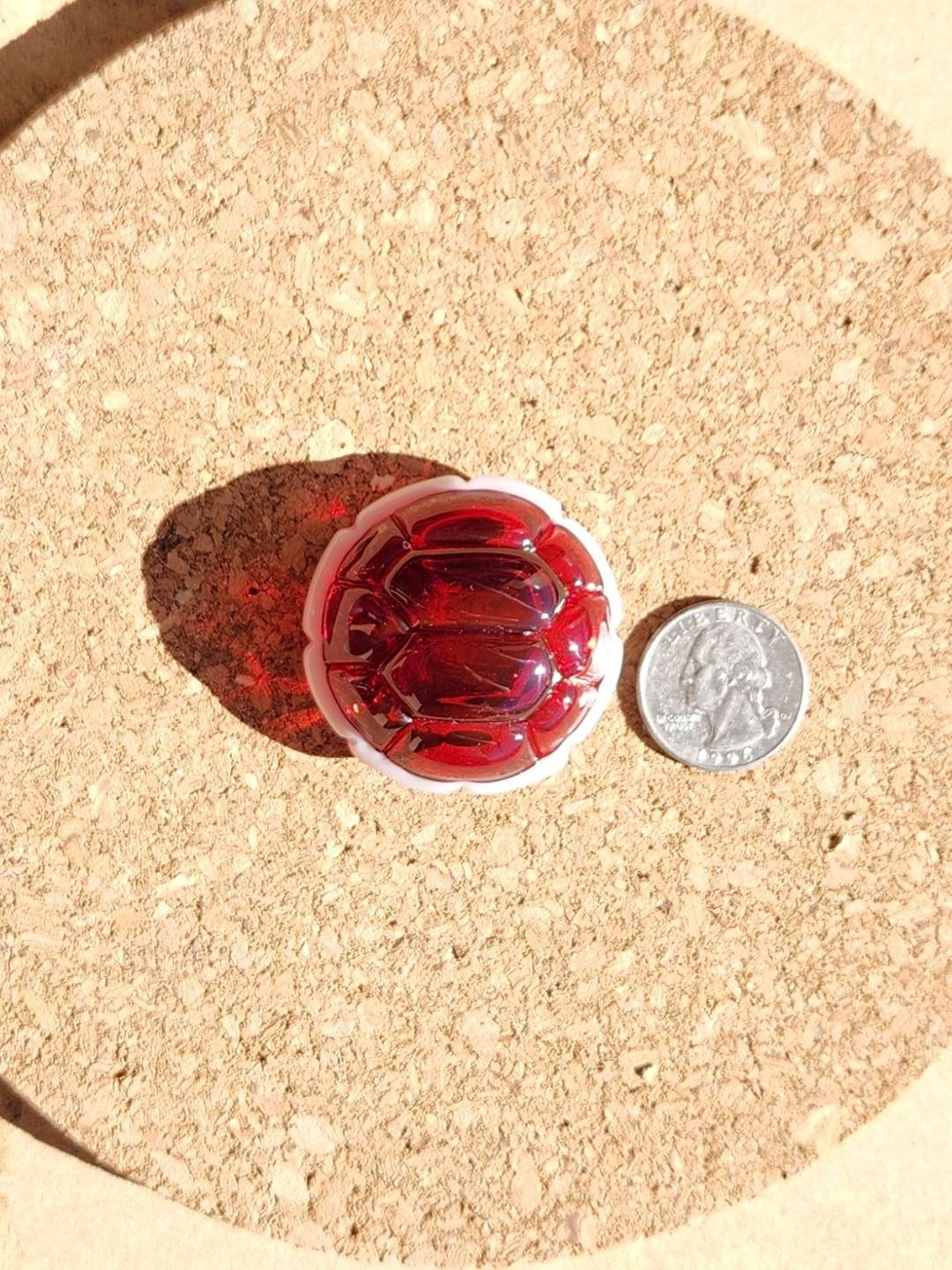 Porter Glass Turtle Pendant image 0