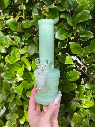 Preview pic of Jade Green 8 Inch Water Pipe
