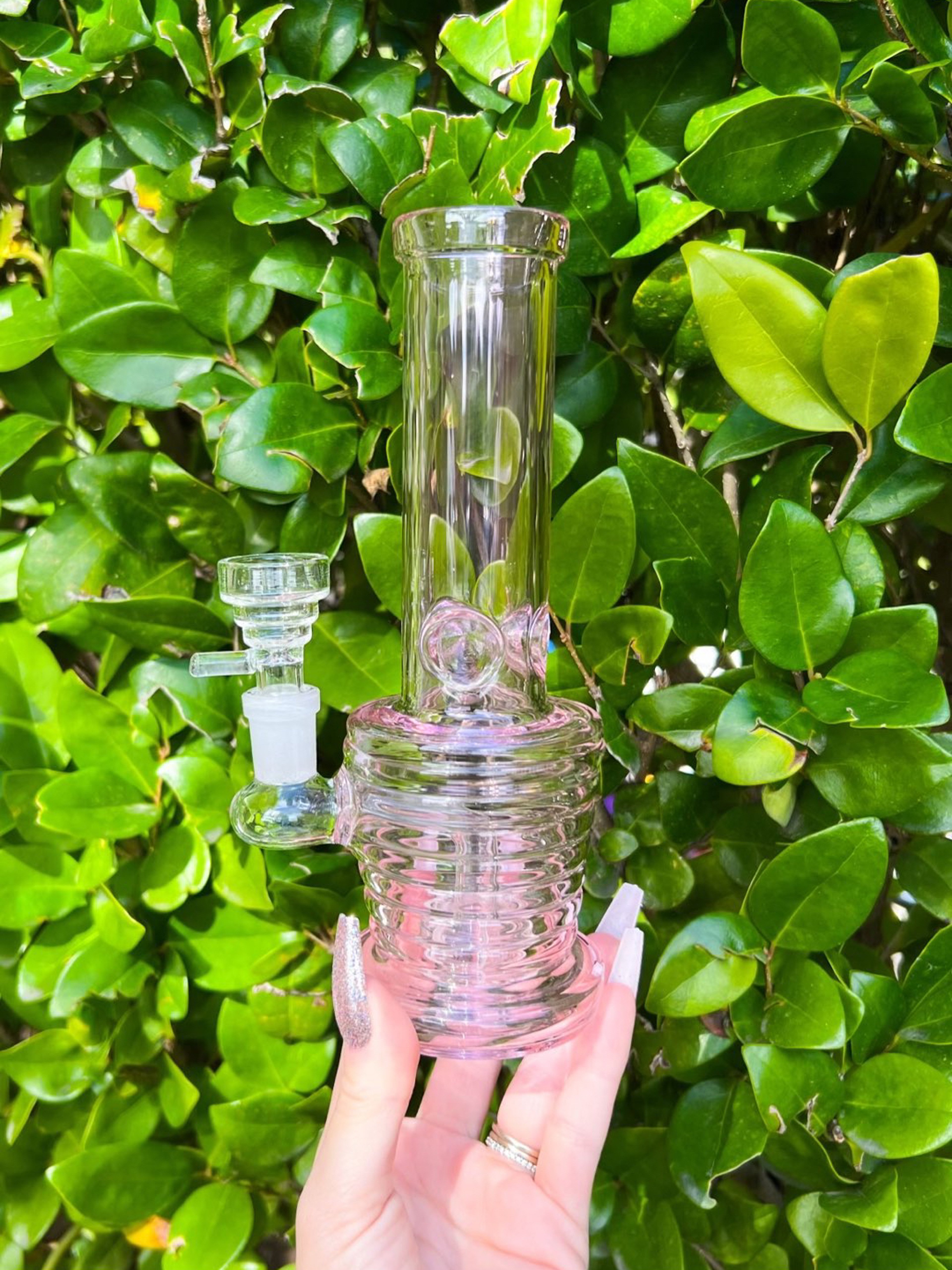 Preview pic of Pretty Pink 8 Inch Water Pipe