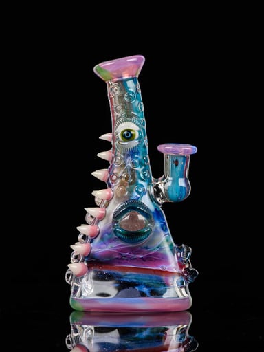 Preview pic of UV / Tie Die Soul Flask by SALT & Glass By Nobody