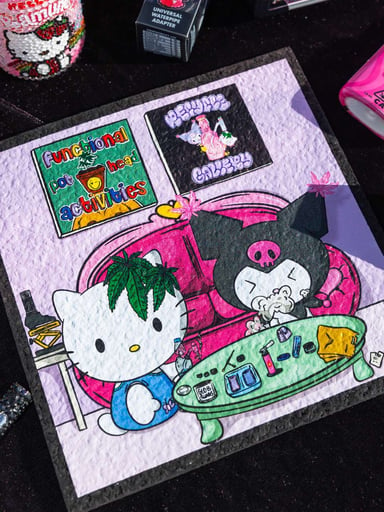 Preview pic of Hello kitty dabs MoodMat