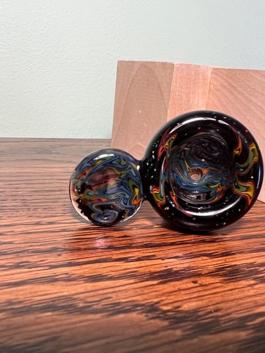 Preview pic of 14mm 2017 HMK crushed opal rainbow rewig slide