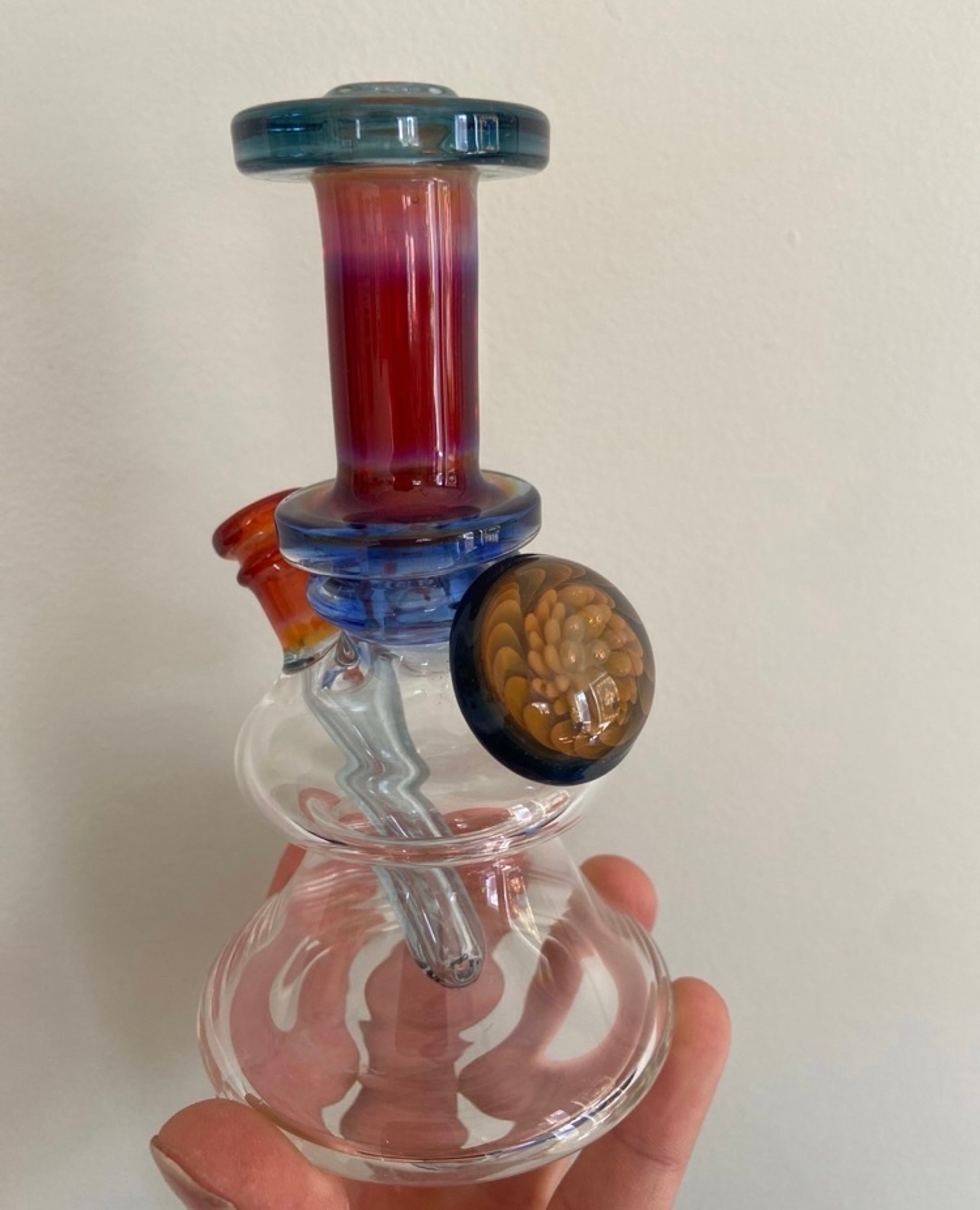 Preview pic of 10mm rig and UV bubble cap combo