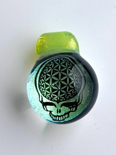 Preview pic of Narbles Glass Stealie Pendant