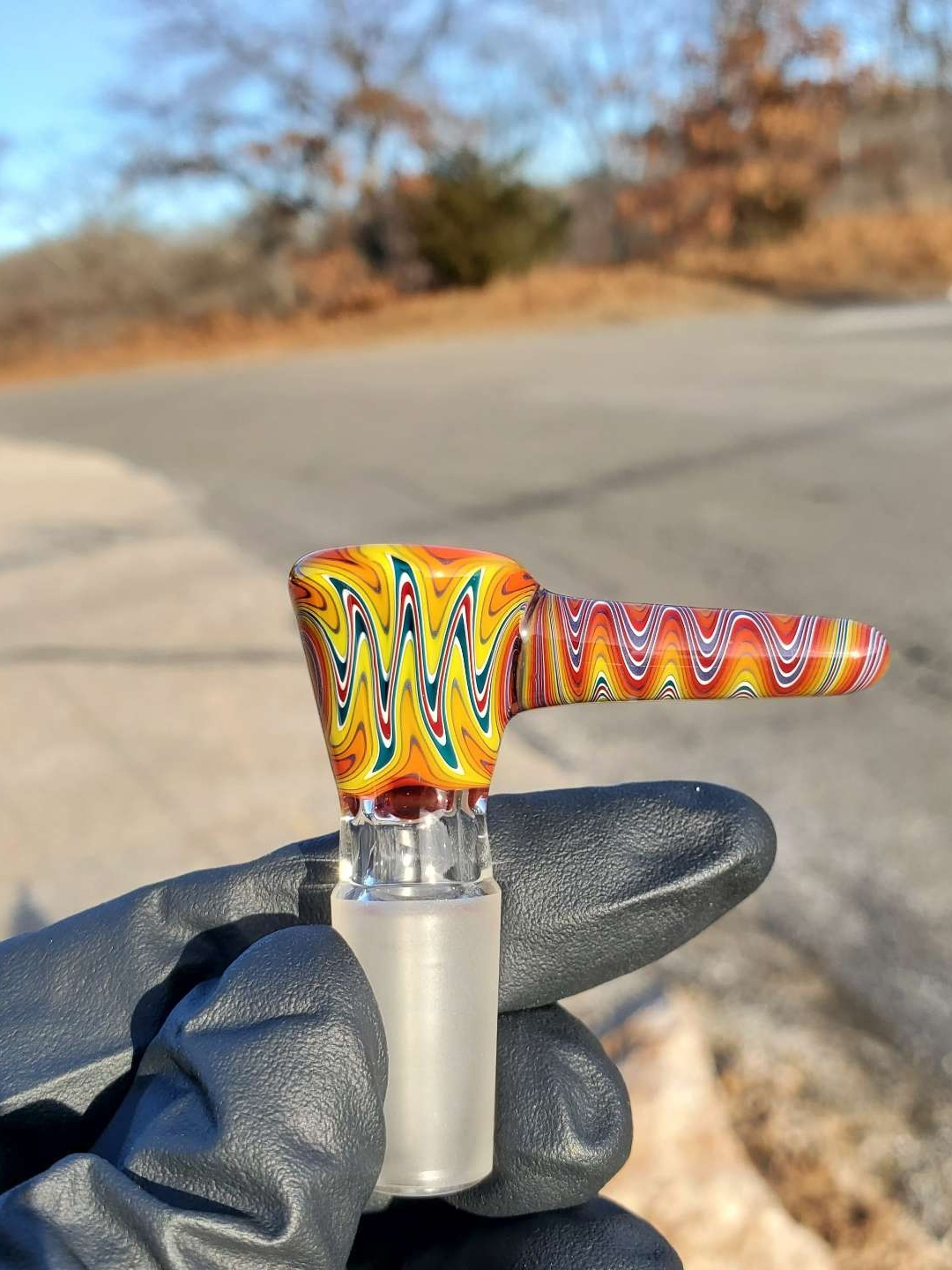 Preview pic of 14mm 3 Hole Wigged Out Slide