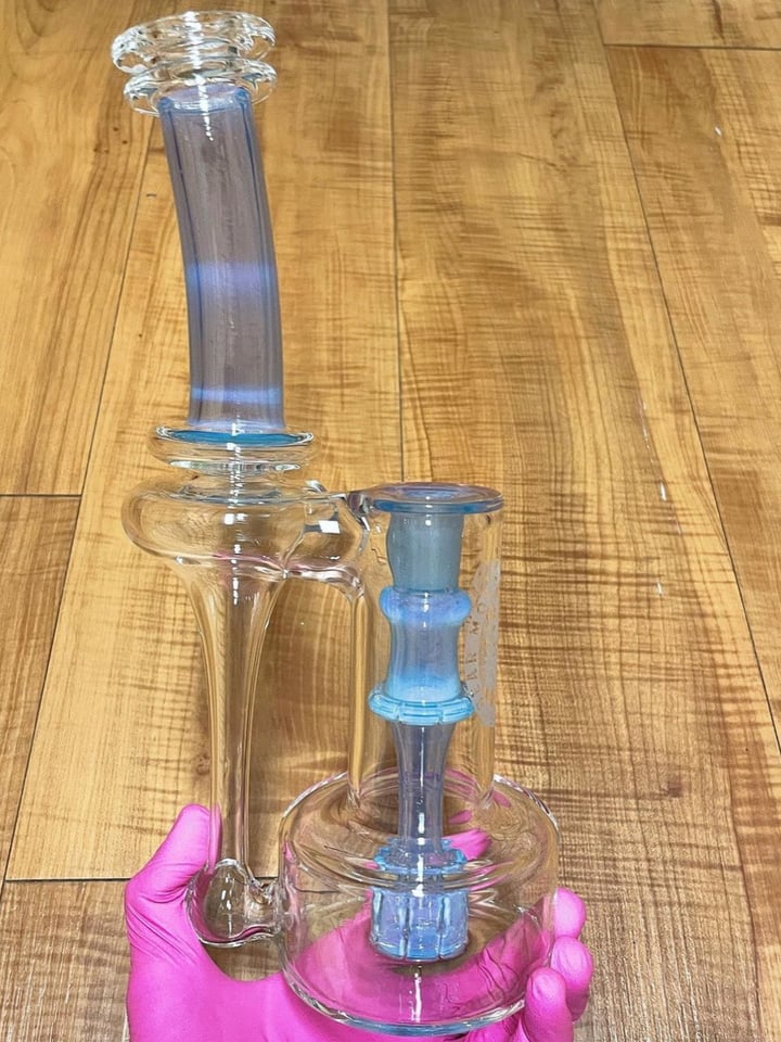 2022 14mm XL DD RBR in Clear with Marina Neck and Perc