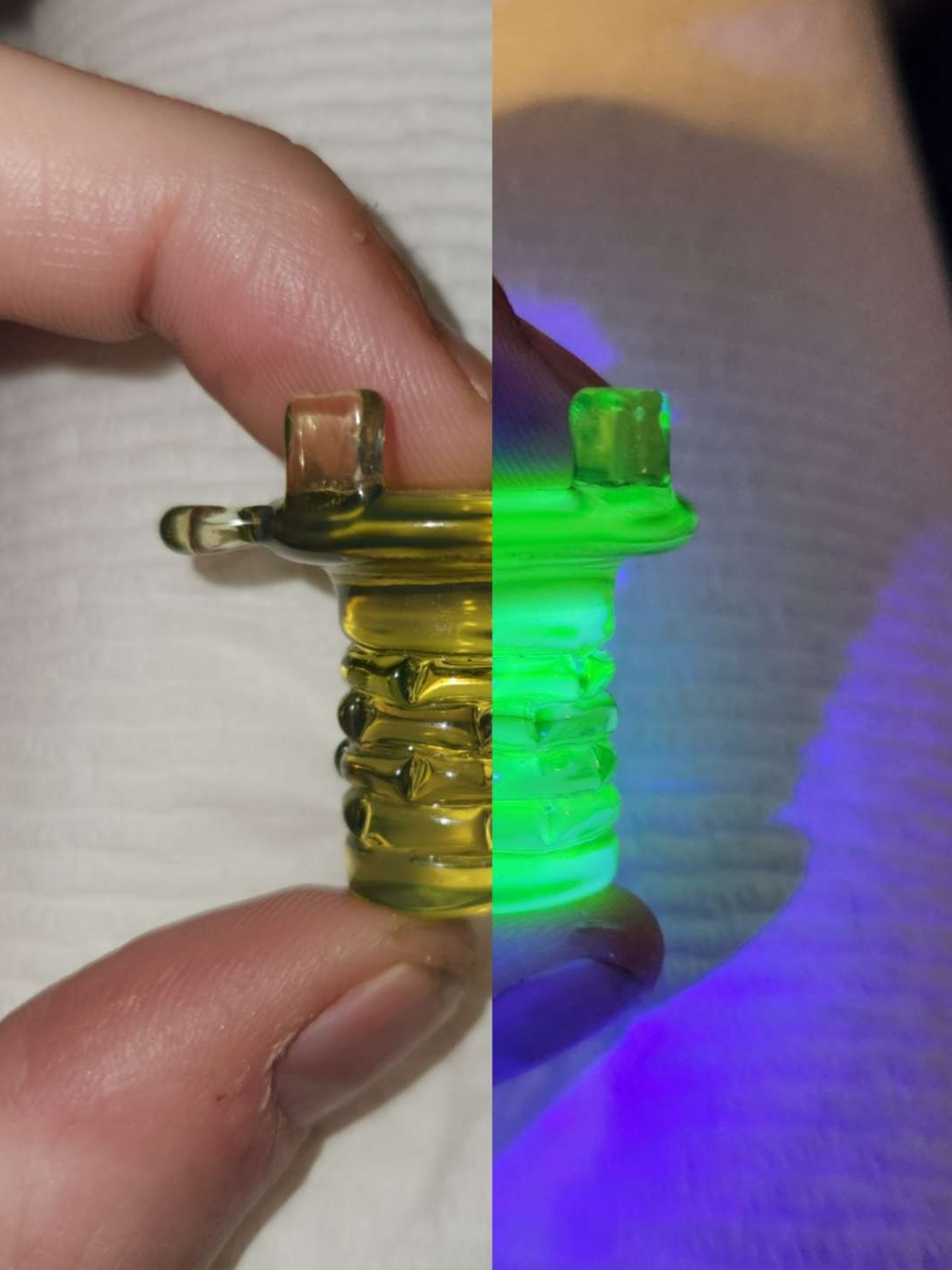 Jebb glass tower pendant image 0