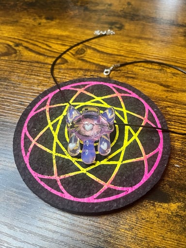 Preview pic of Pink Cat Pendant