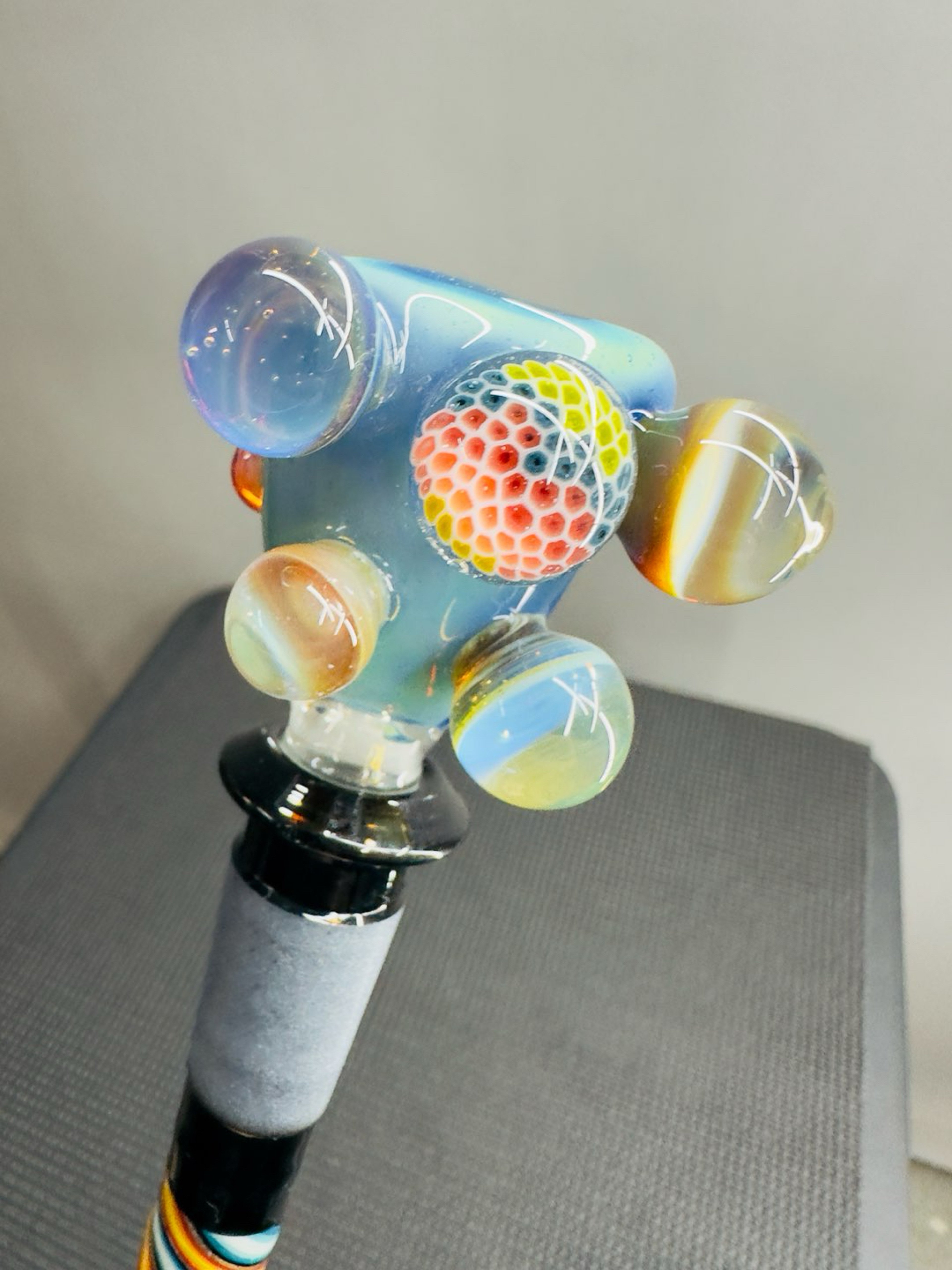 14mm Conjoiner Glass Marble Slide image 0