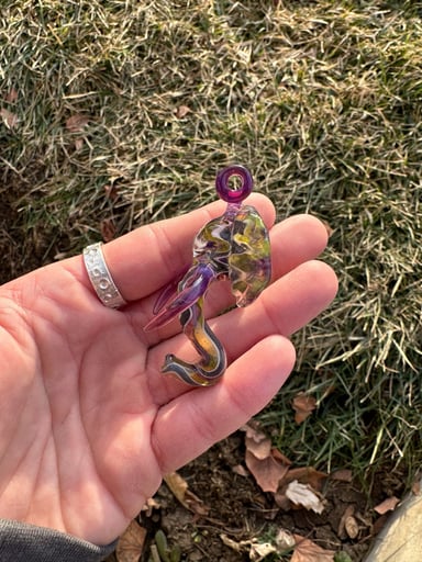 Preview pic of Rainbow elephnt pendant