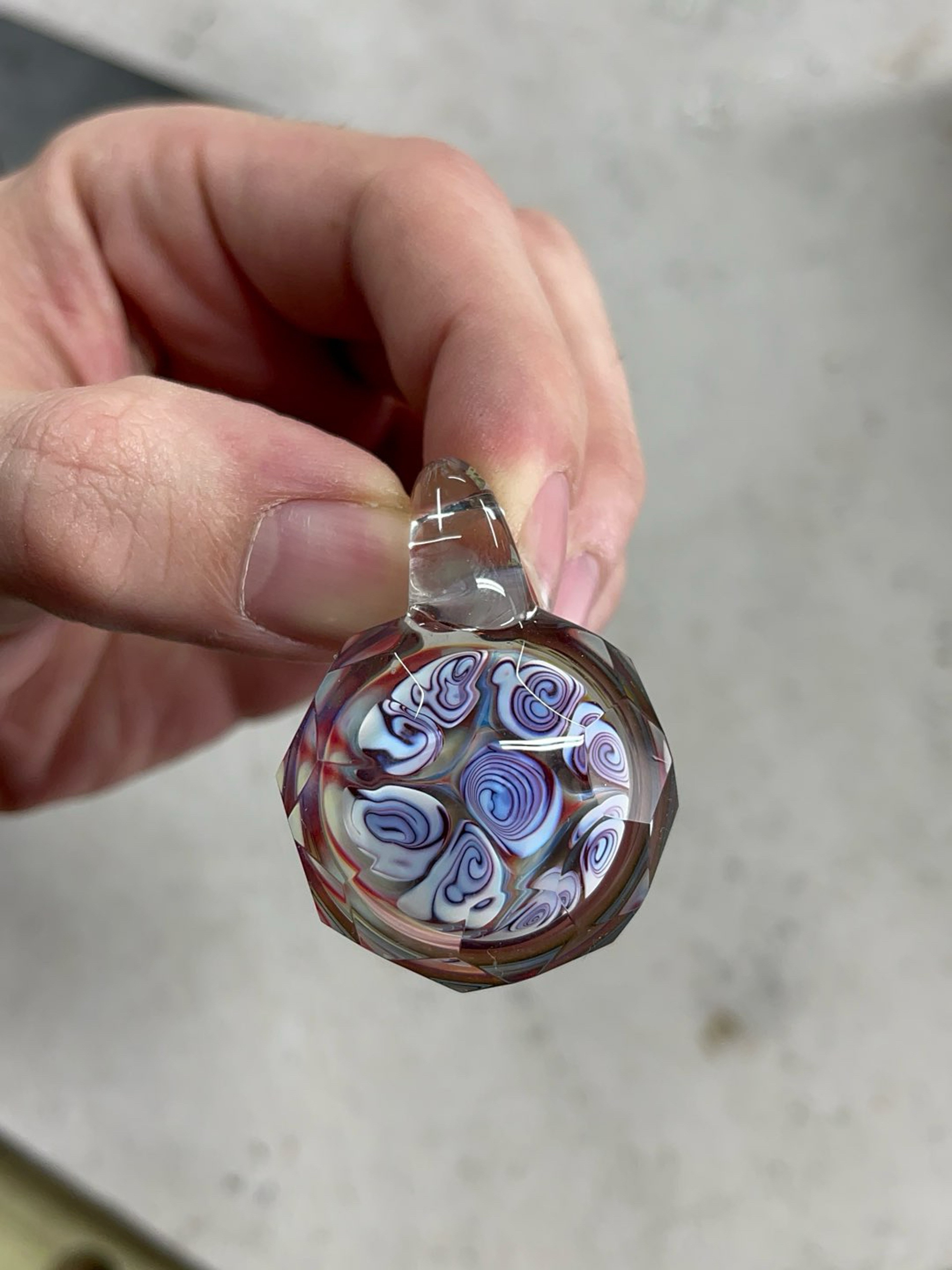 Faceted pendant image 0