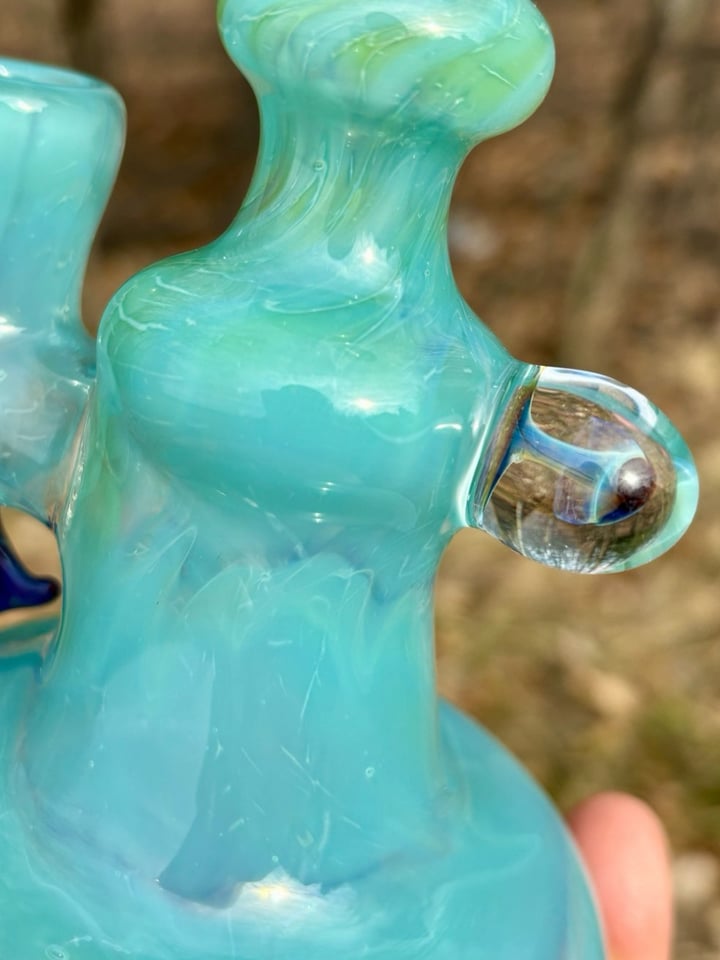 [Brand New] Cody Pline Glass 14mm Mushroom rig Image 3