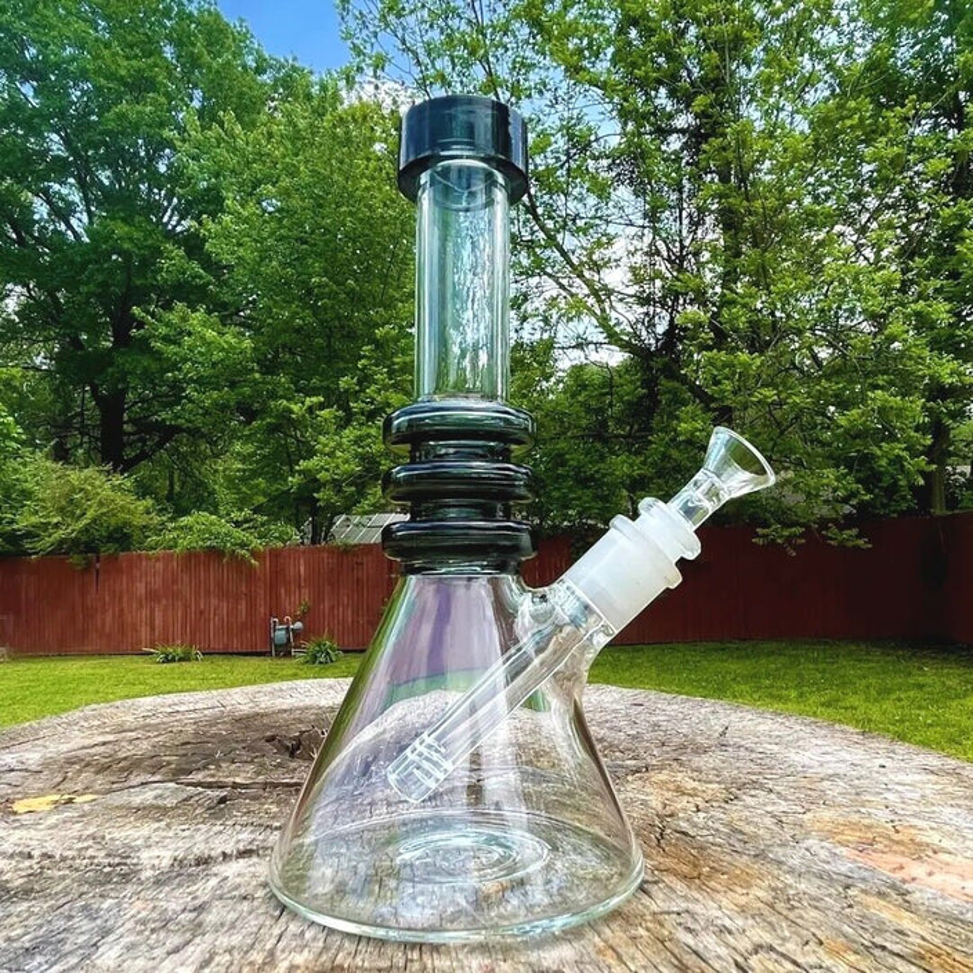 10" Classic Beaker Thick Glass Rig image 0