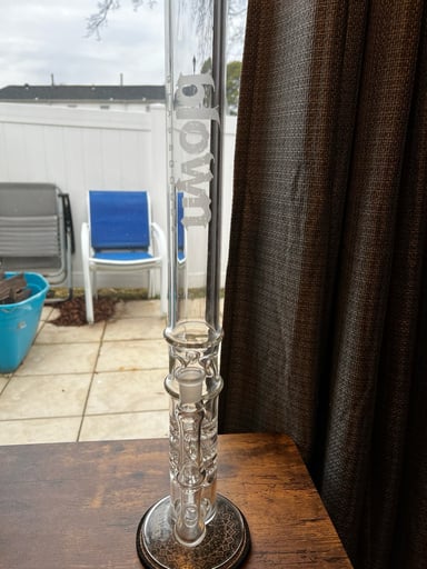 Preview pic of Blown Glassgoods stem to triple perc