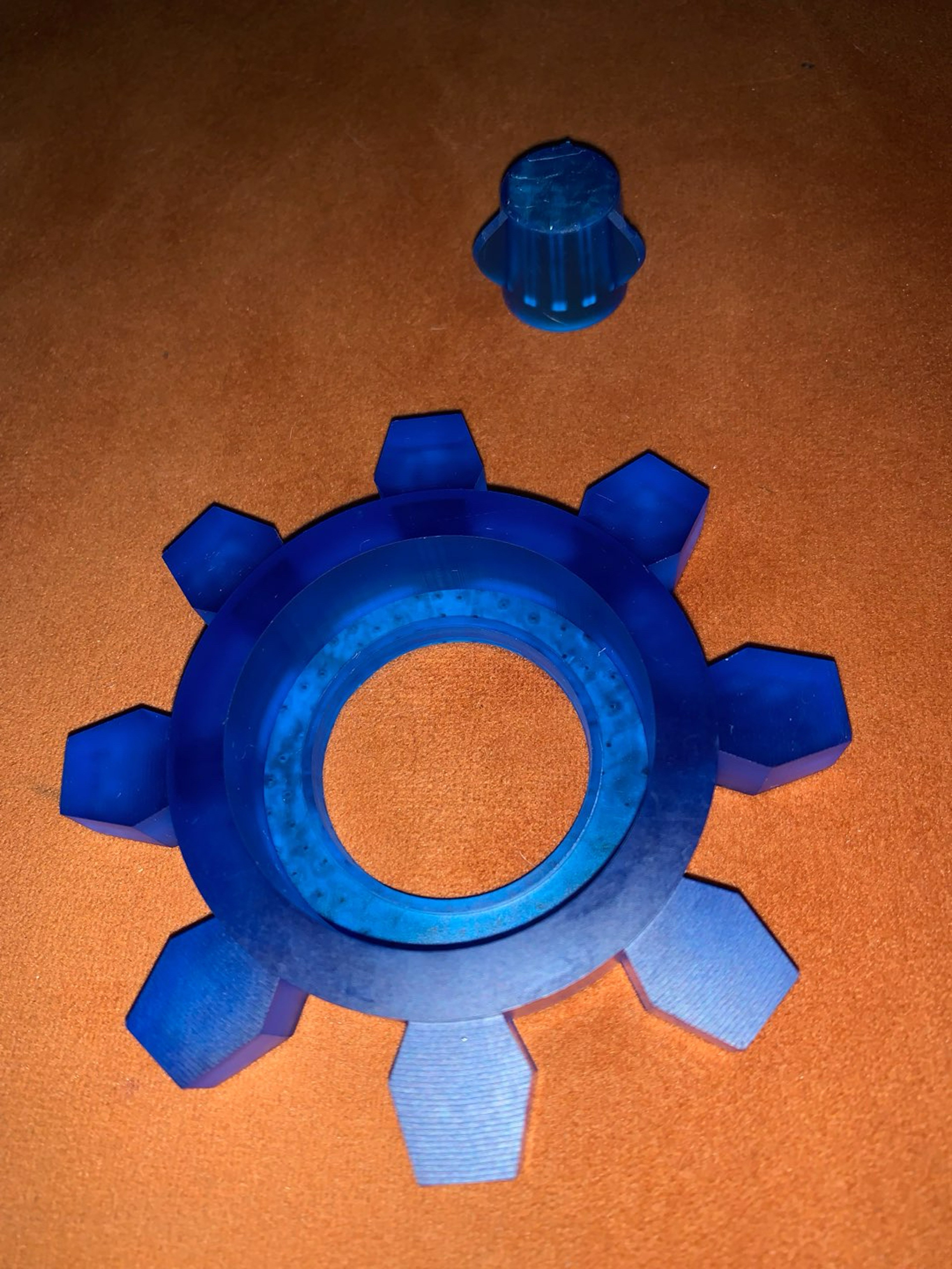 Preview pic of Blazer Torch Stand and Knobs (Blue)
