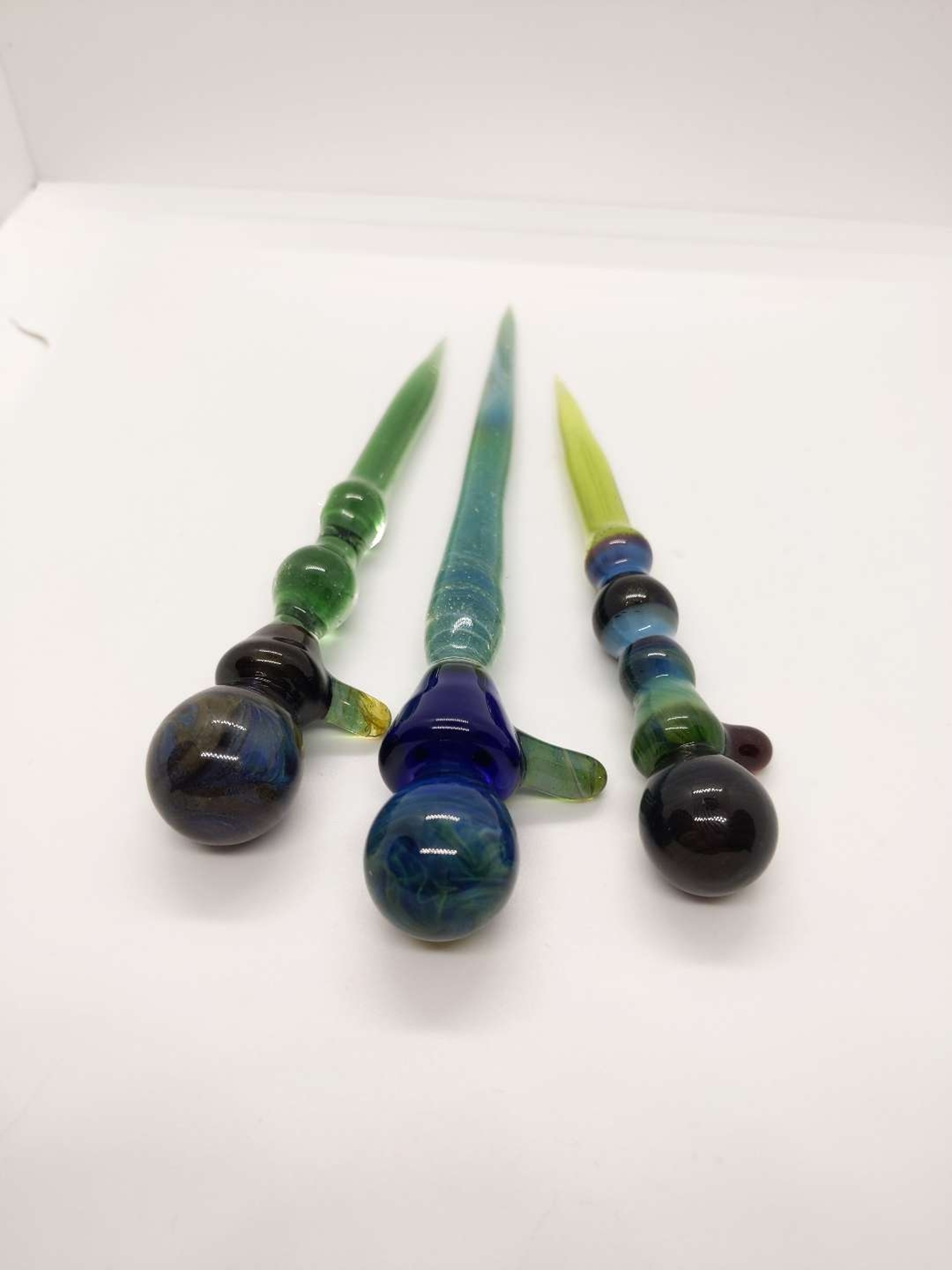 Preview pic of Hand Blown Tools/Pokers. 3/$75! Ships Free!!!