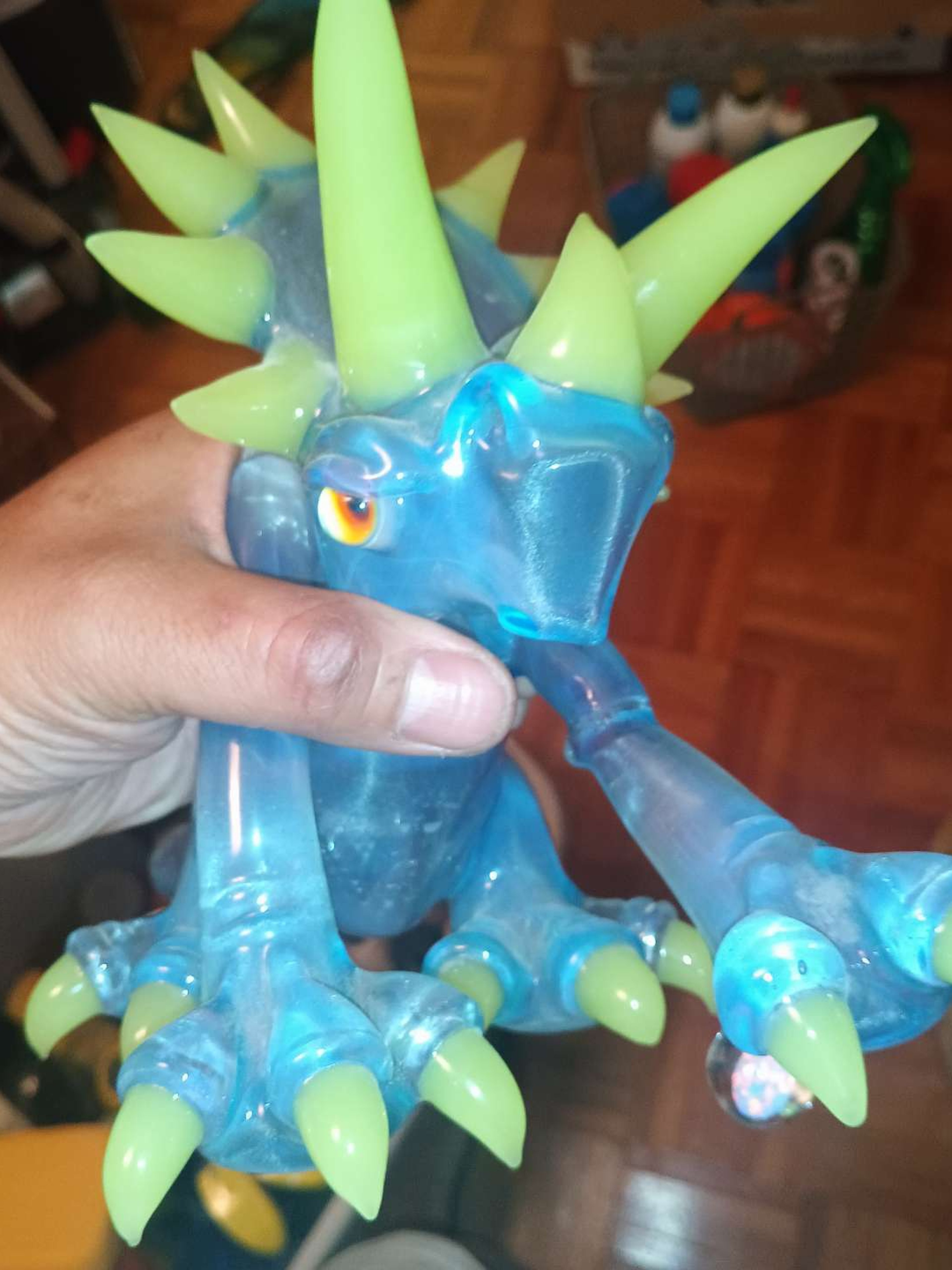 Preview pic of Nerv glass triceratops